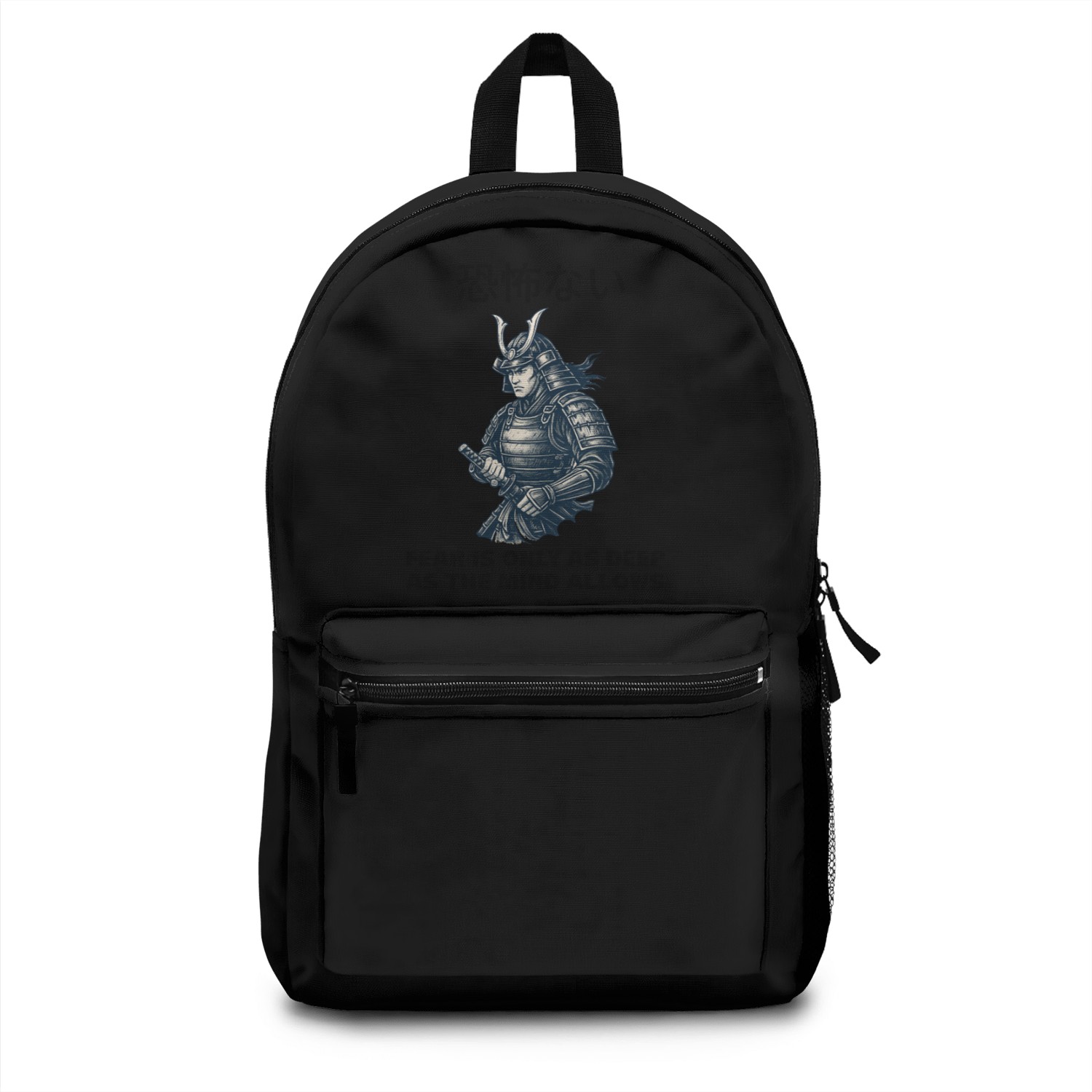 No Fear – Samurai Wisdom Backpacks | Bold Japanese A