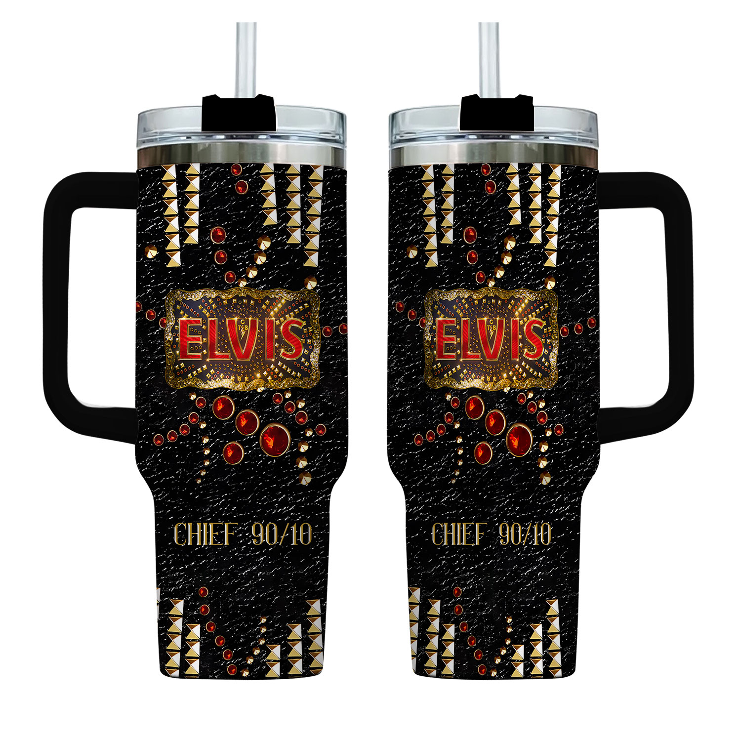 Custom Name Elvis Presley 40oz Tumbler