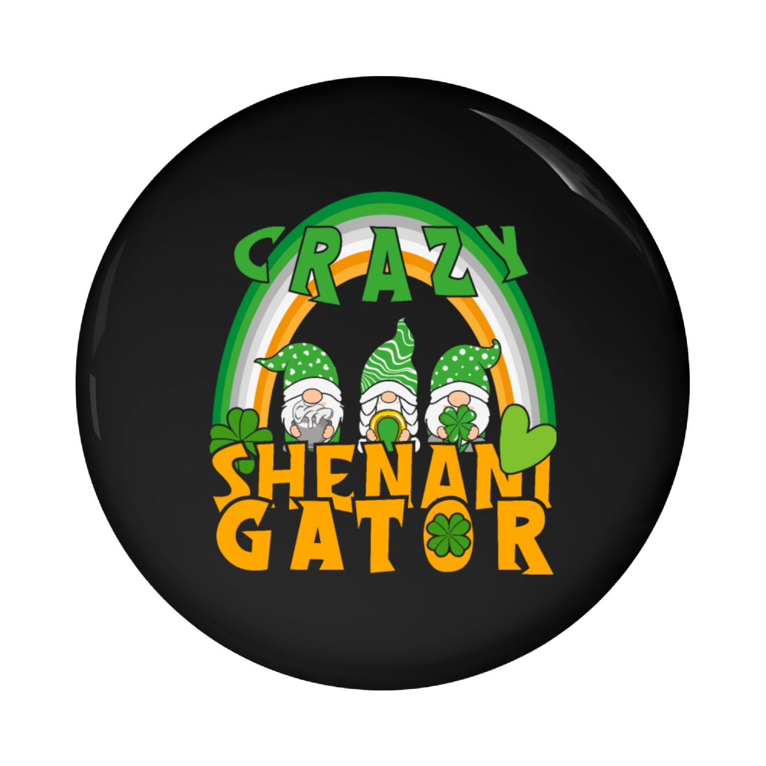 Crazy Shenanigator Pin Buttons