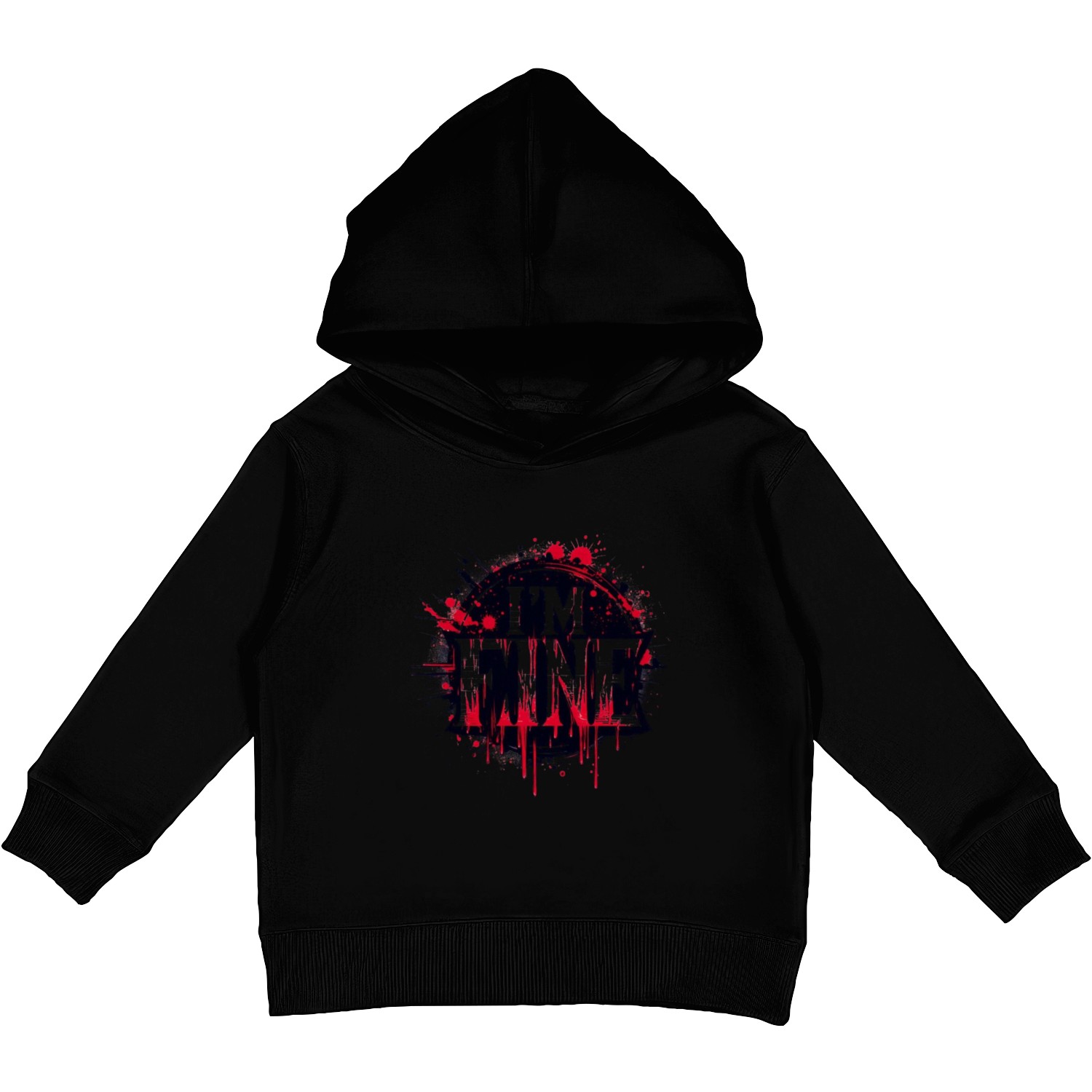 i m fine Kids Pullover Hoodies
