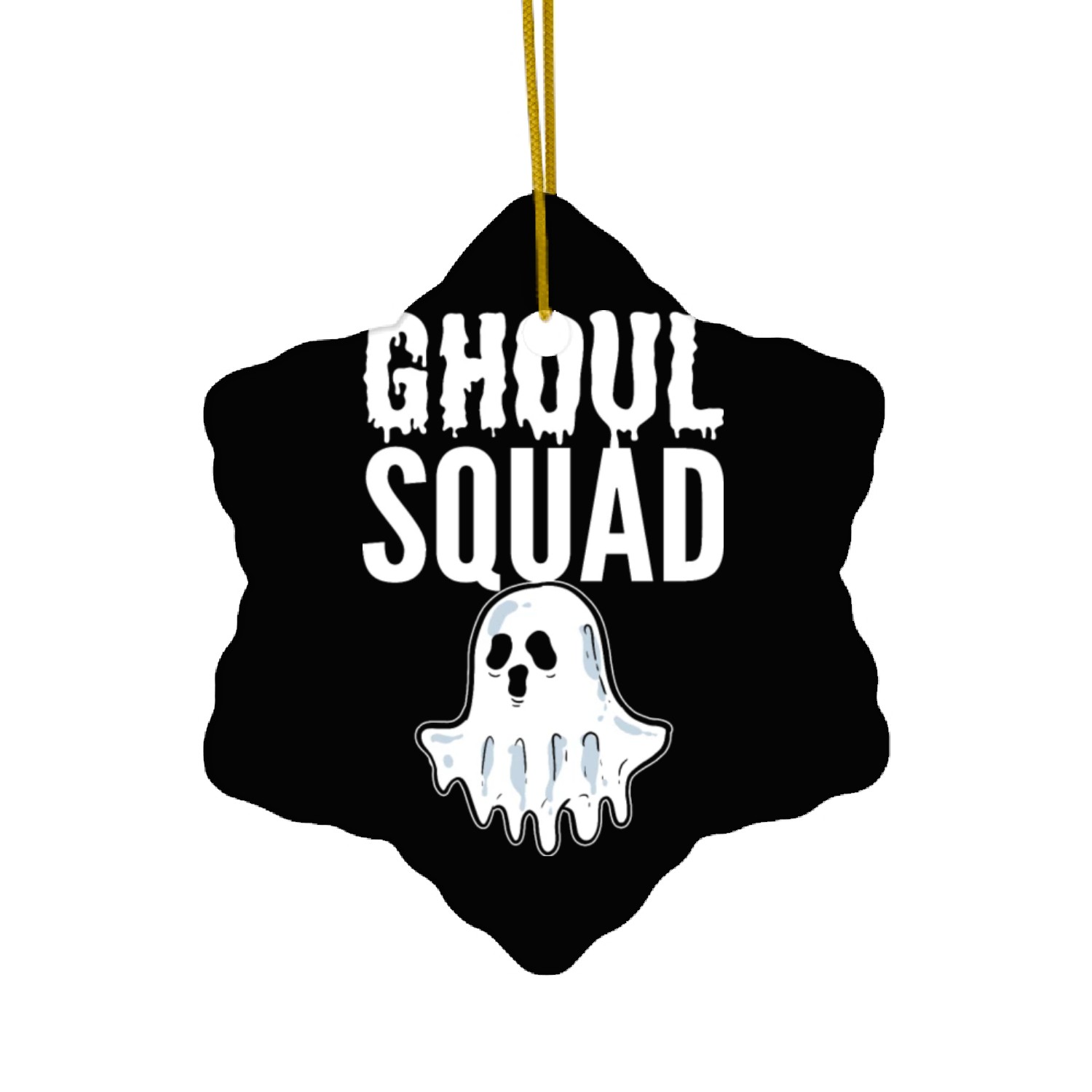Ghoul Squad Party-goer Gift Ceramic Ornaments