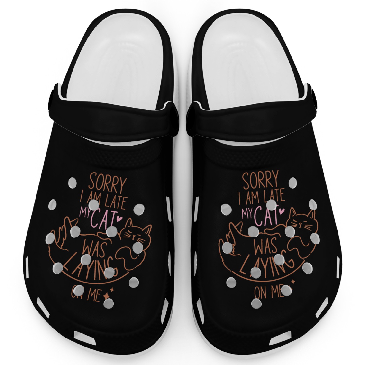 Sorry I Am Late Clogs