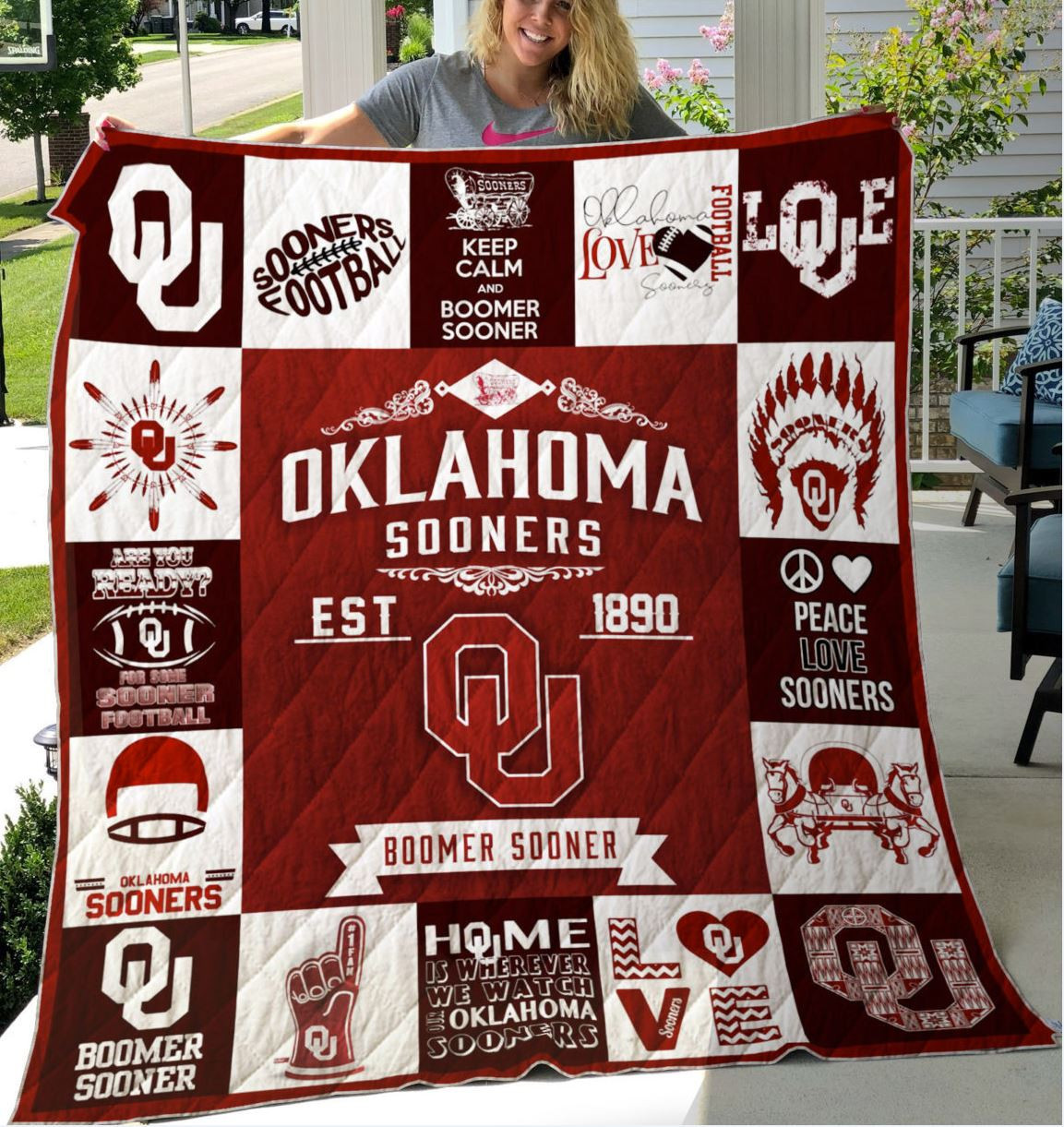 Oklahoma Sooners Quilt