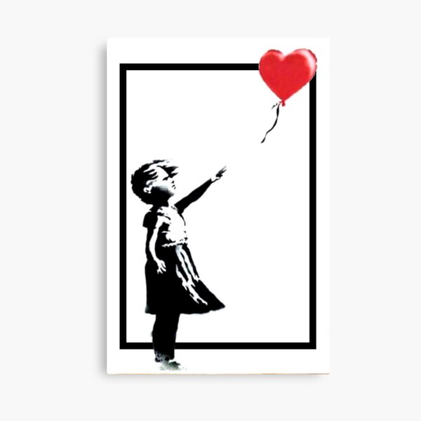 BANKSY BANKSY STREET ART Canvas