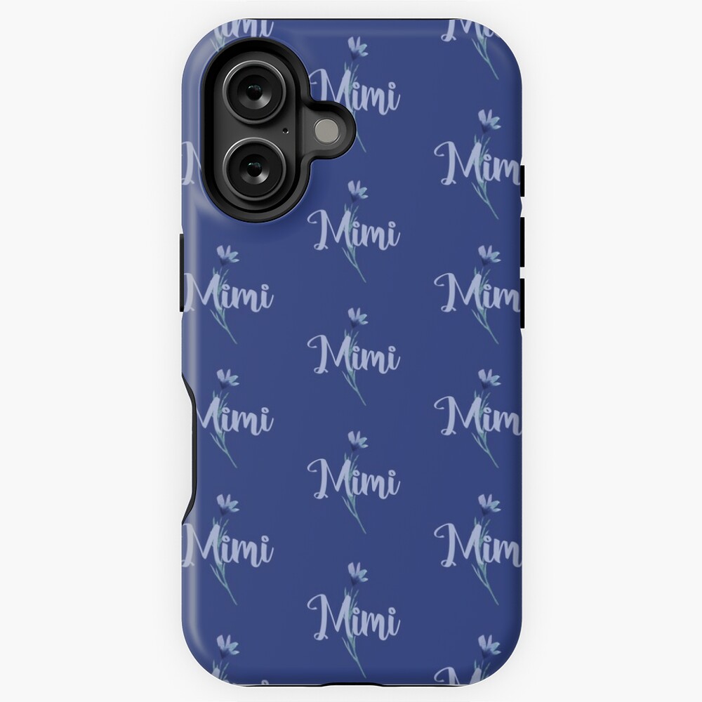 Mimi Gift Grandmas Called Mimi Cute Girly iphone case iPhone Case