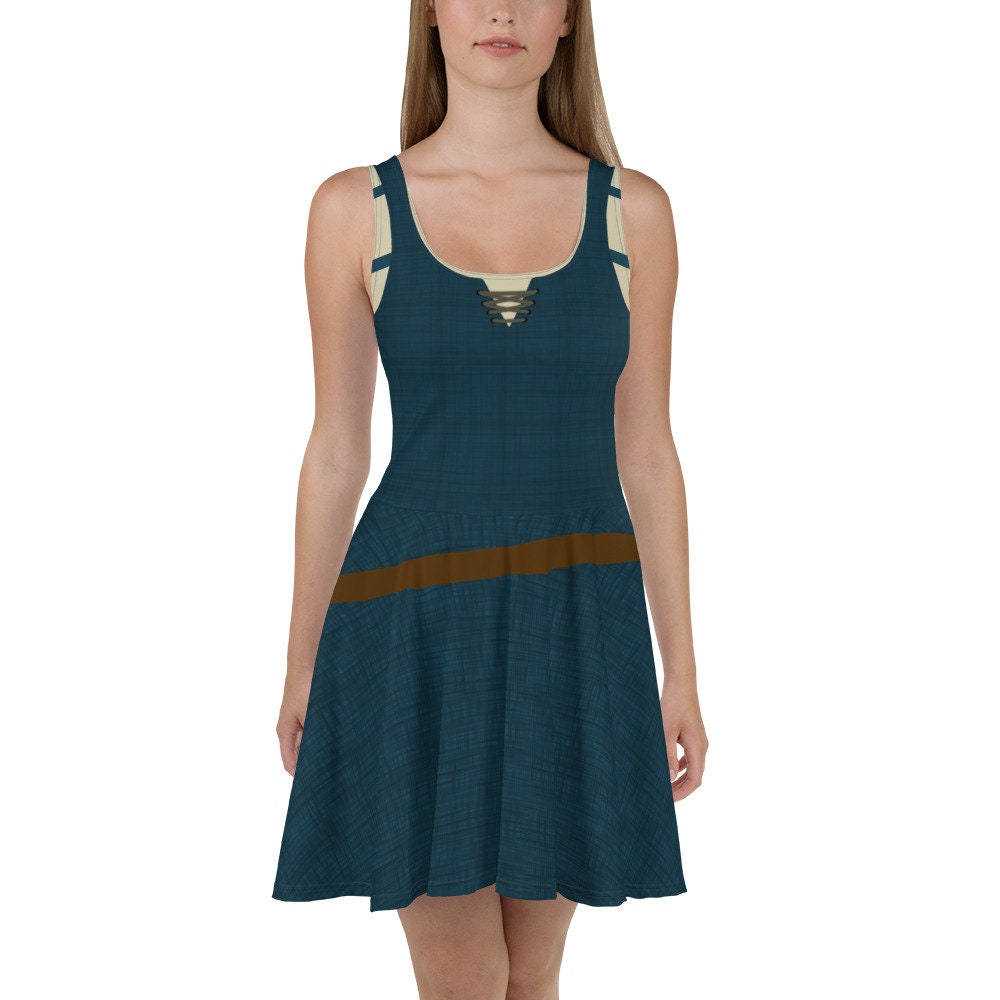 Scottish Princess Cosplay Skater Dress / Running Costume