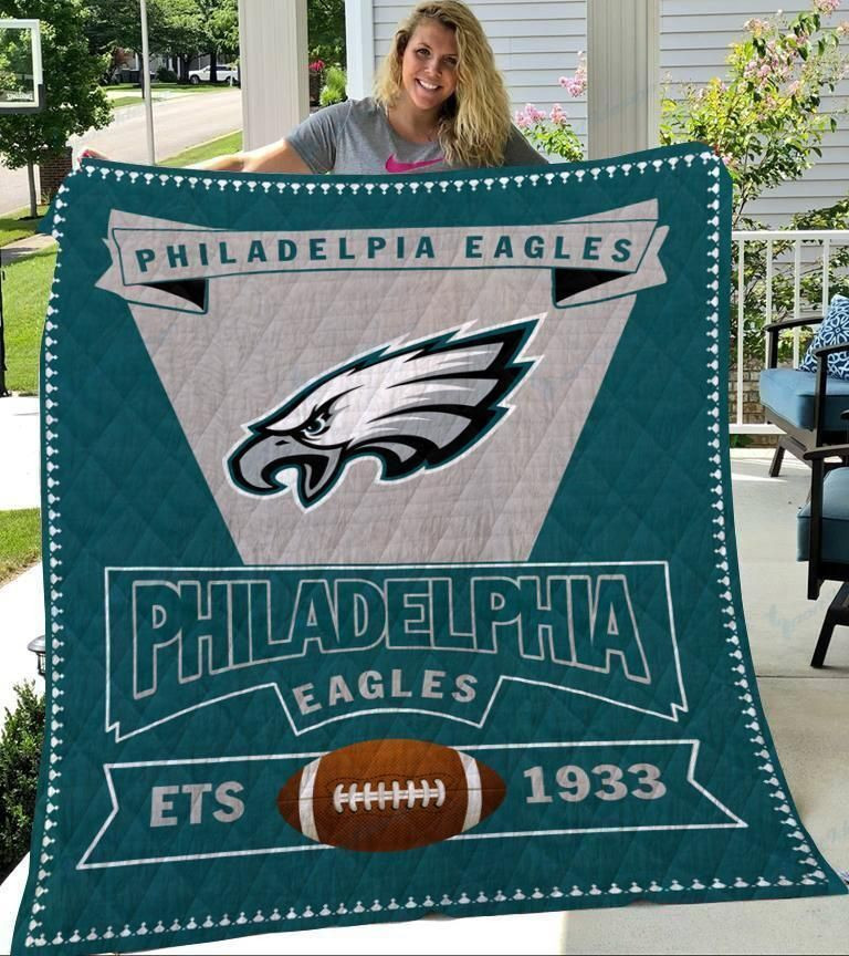 Philadelphia Eagles Quilt, Bedding Decor