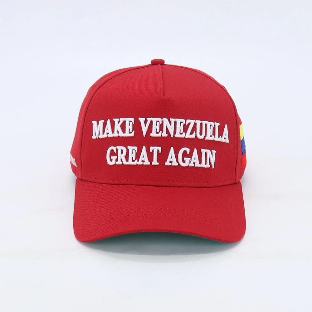 MAKE VENEZUELA GREAT AGAIN RED MAGA HAT BASEBALL