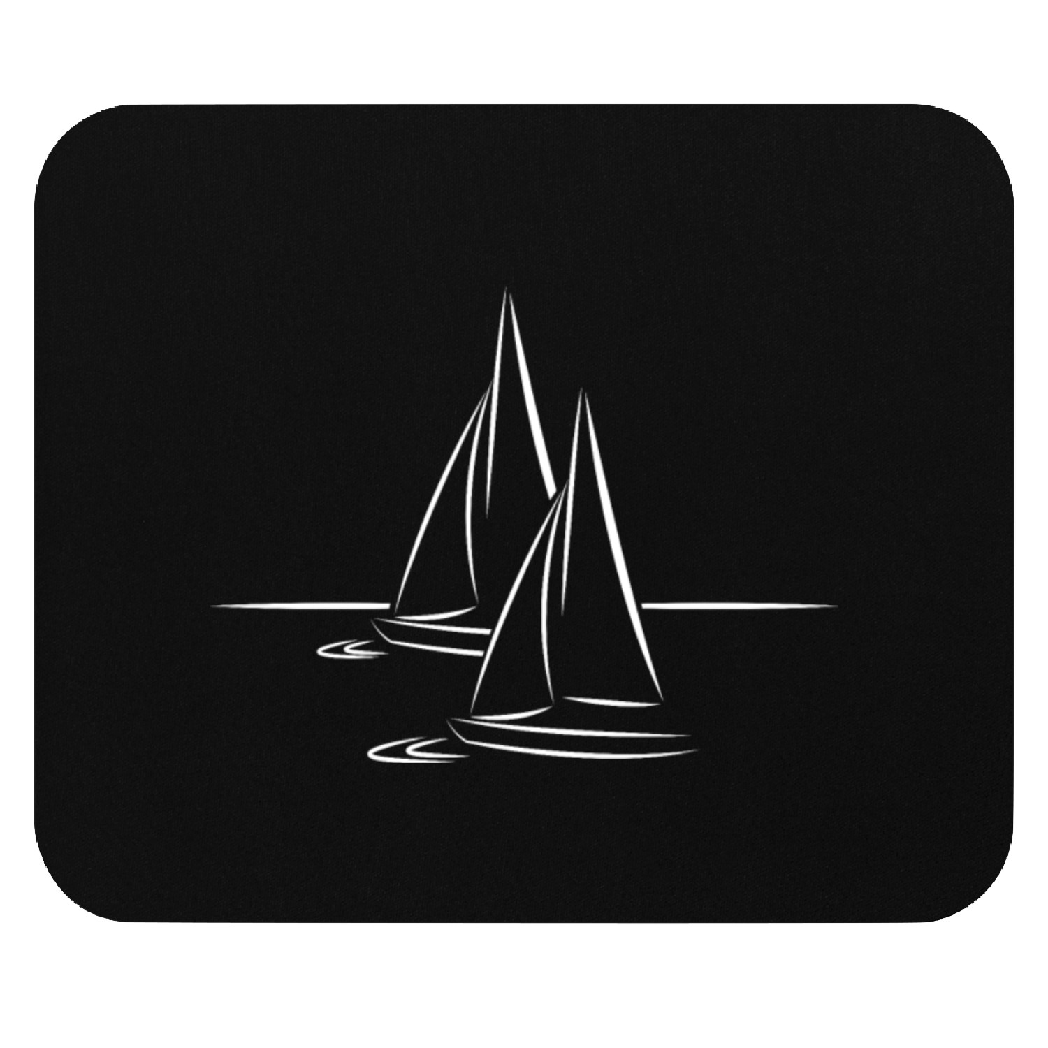 Sailing Line gift idea boat ship sail sea sailer Mouse Pads