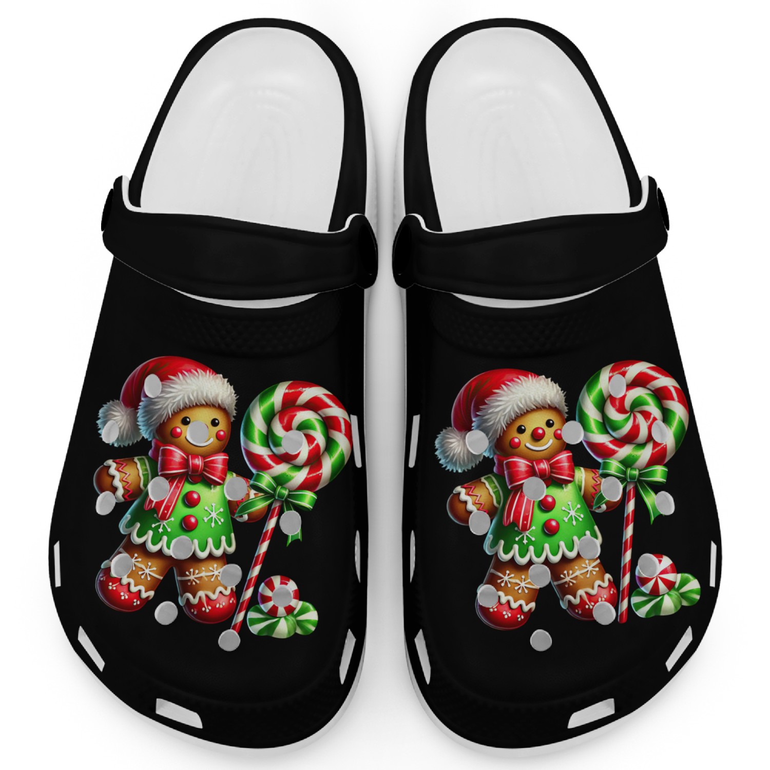 Gingerbread Christmas, Merry Christmas, Candy Clogs