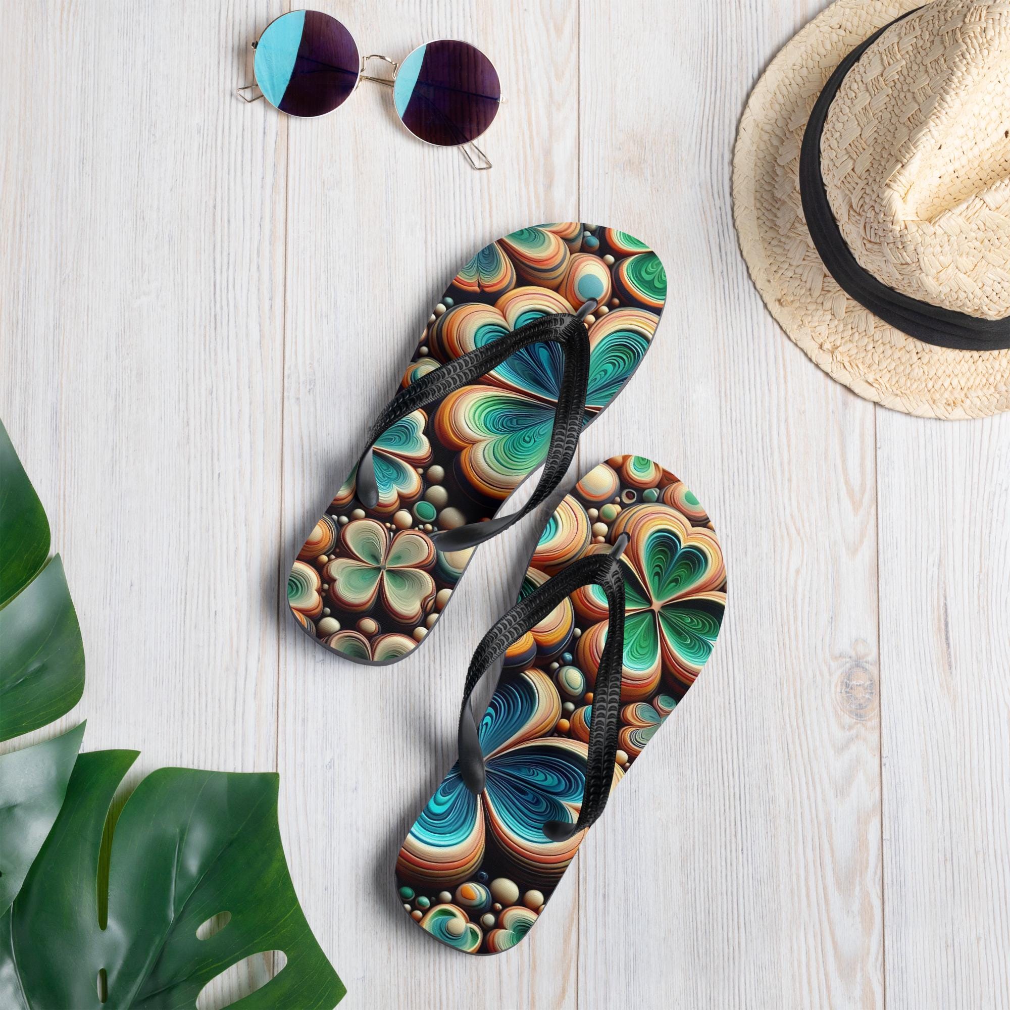 Lucky Flip-Flops: Colorful Flip-Flops for Summer