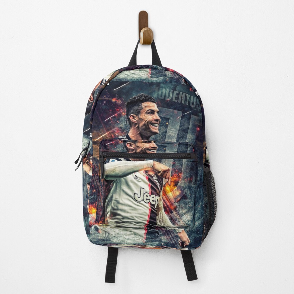 Wallpaper Cristiano Ronaldo Backpack, Gift for Fan