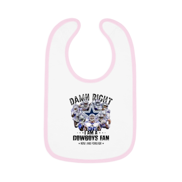 I'm A Cowboys Fan Baby Bib