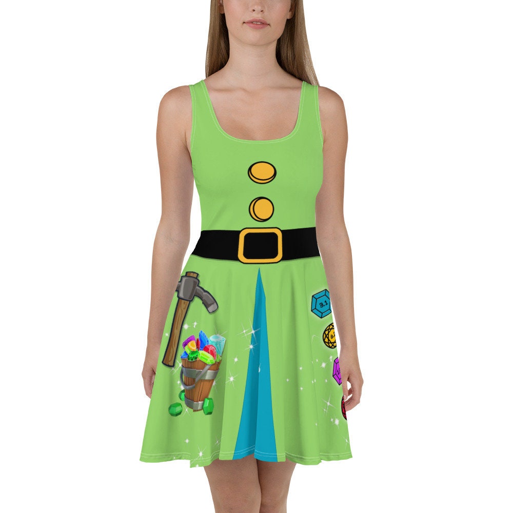 Dopey Inspired Skater Dress