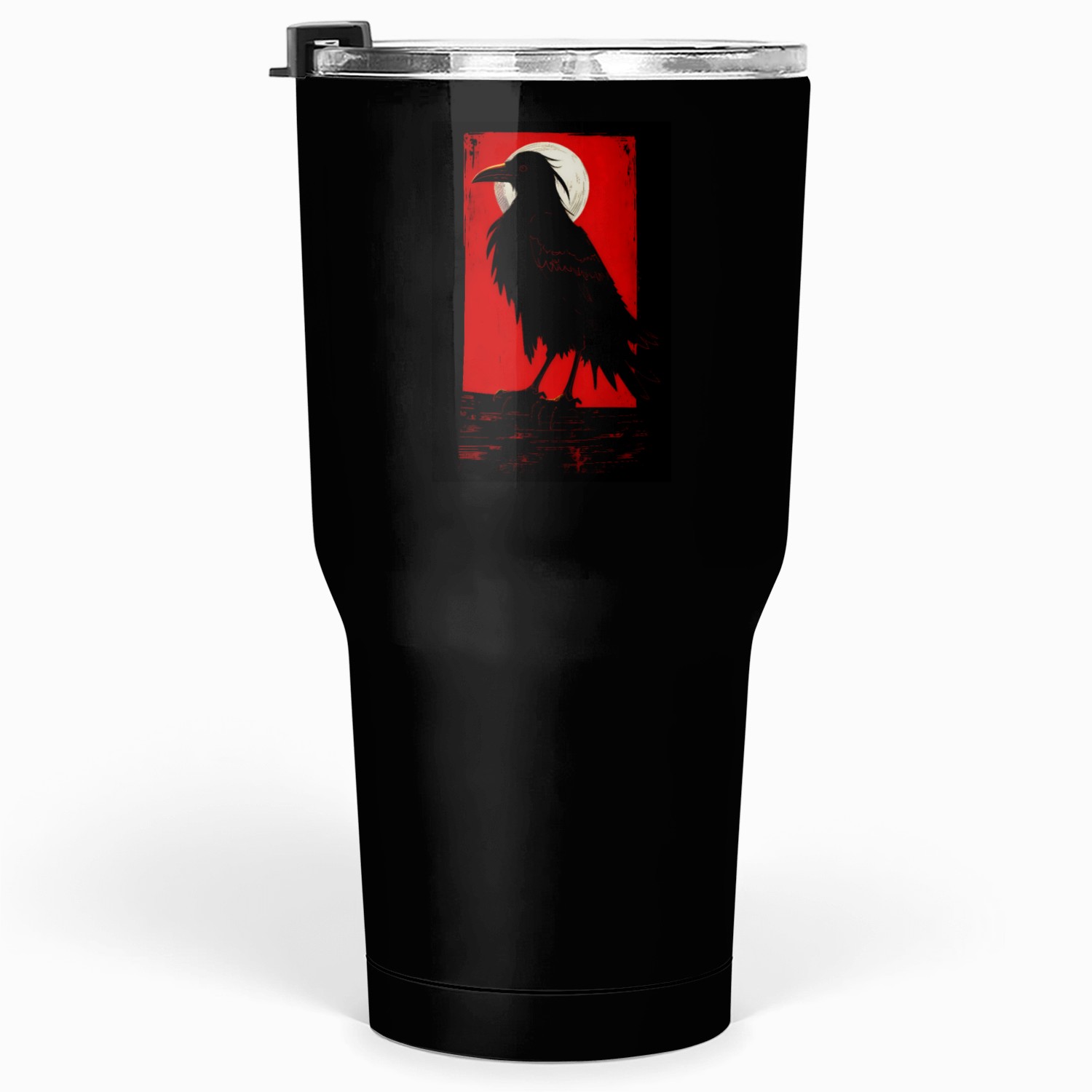 Woodcut Crow Tumblers 30 Oz