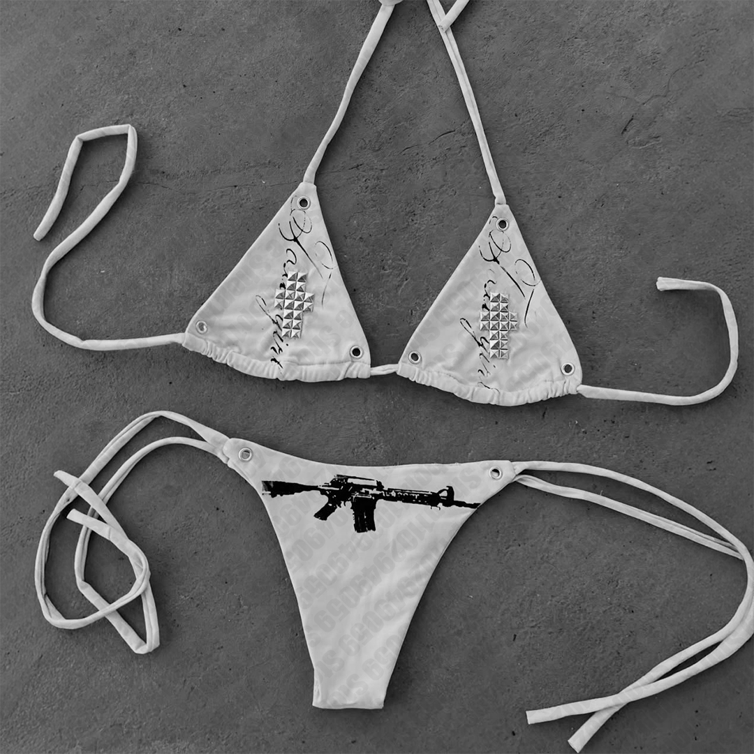 Women’s Y2K Micro Bikini Set Swimsuit Two-Piece Beachwear