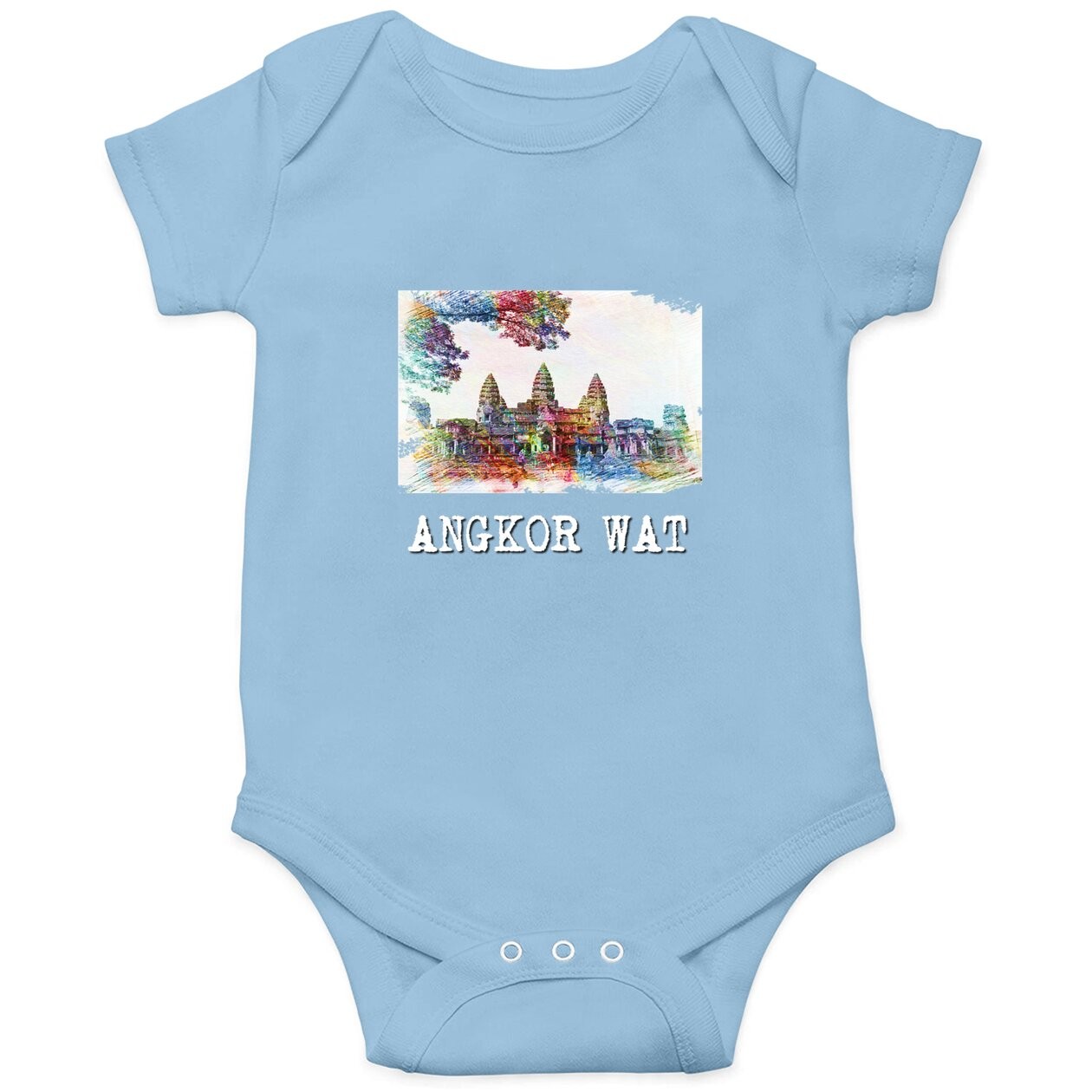 Angkor Wat Baby Bodysuit
