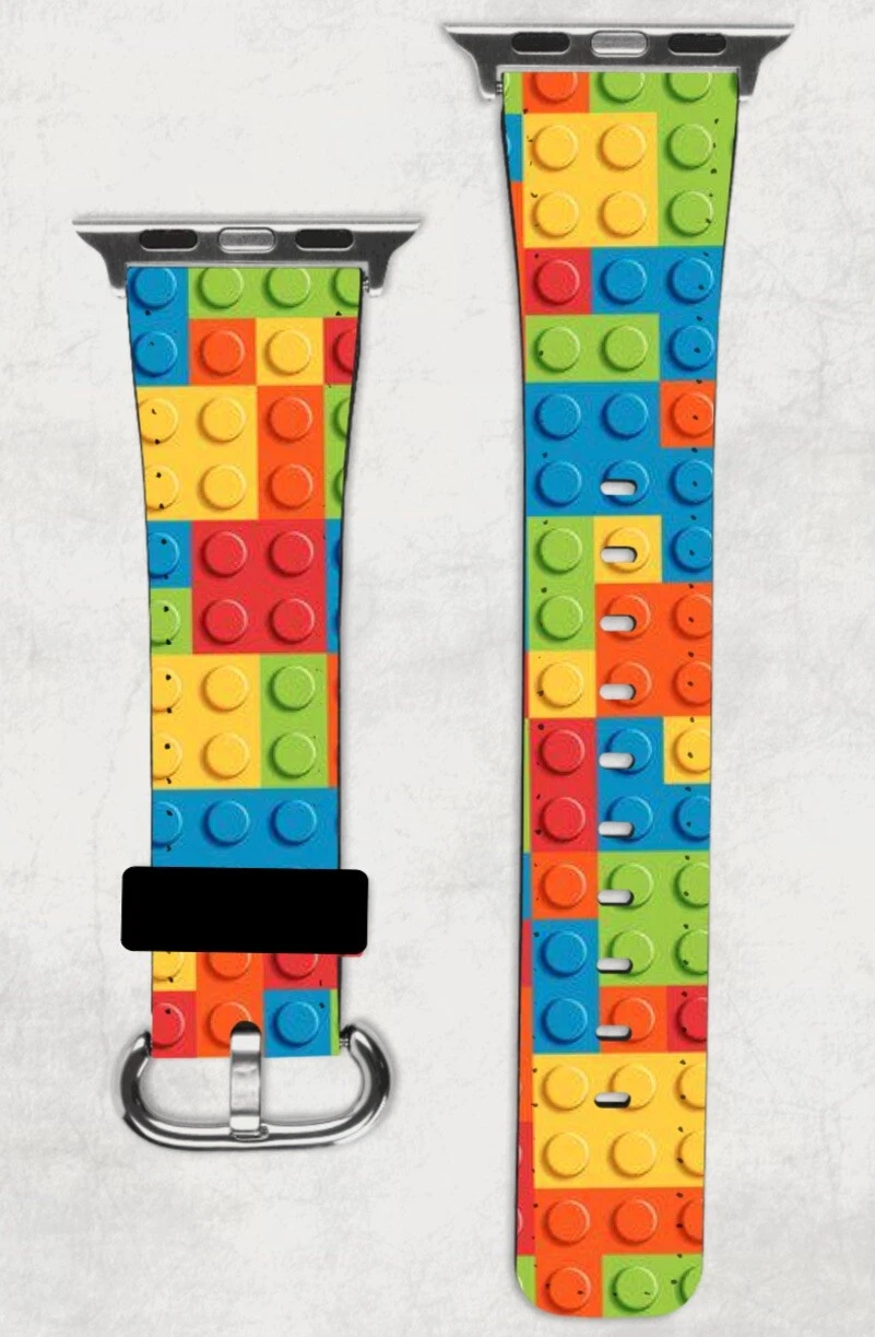 Lego Blocks Colorful Toys Apple Watch Band