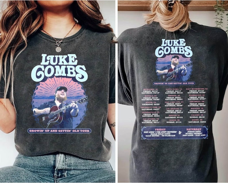 Vintage Luke Com.bs Shirt, Combs World Tour 2024 Shirt
