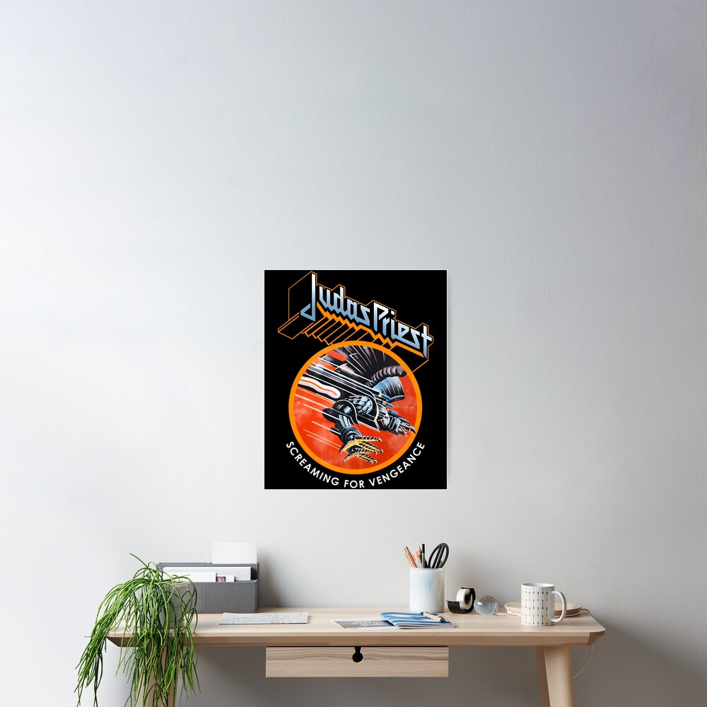 Judas Priest Poster – Classic Rock Artwork for Teen Rooms and Dorm Decor