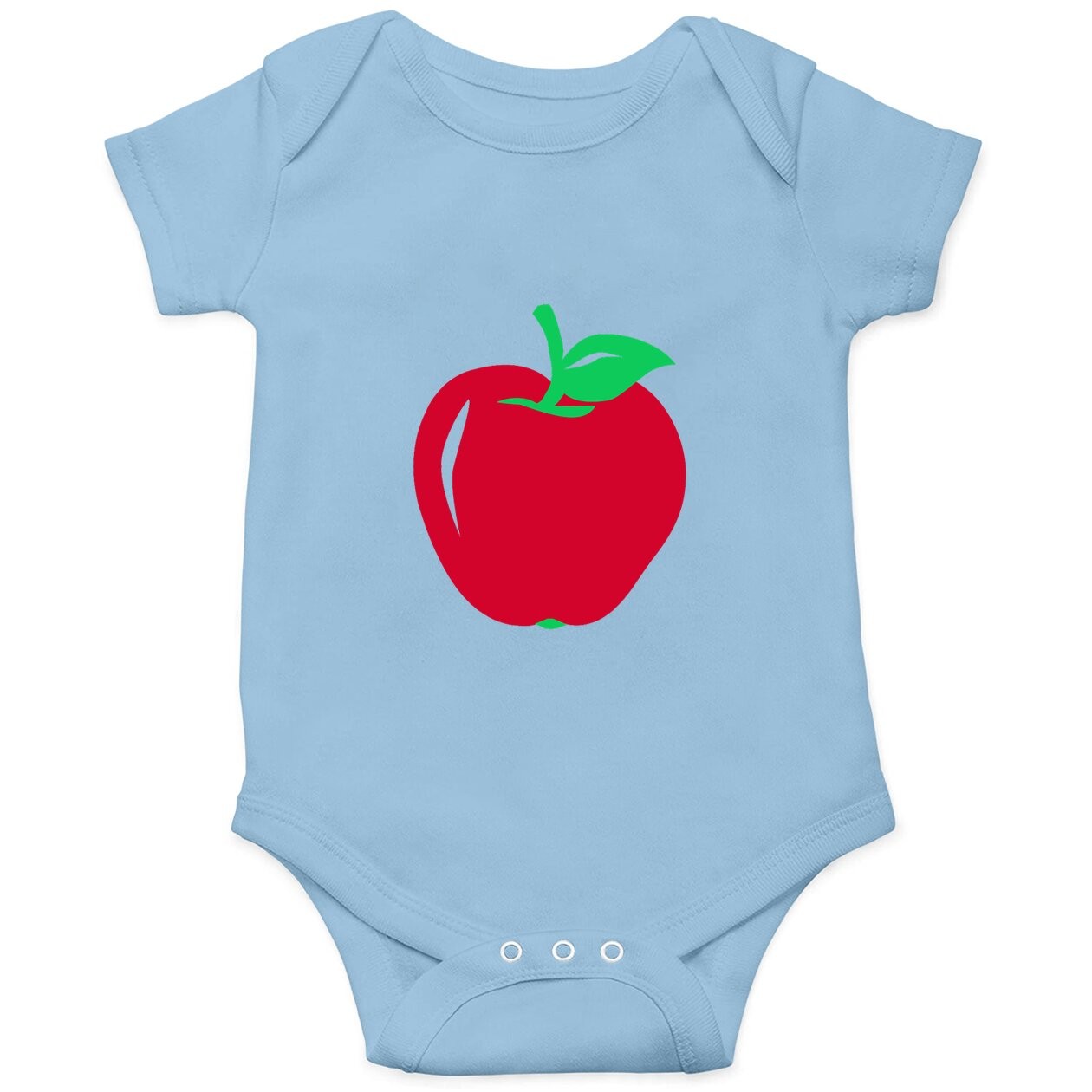 Red Apple Baby Bodysuit