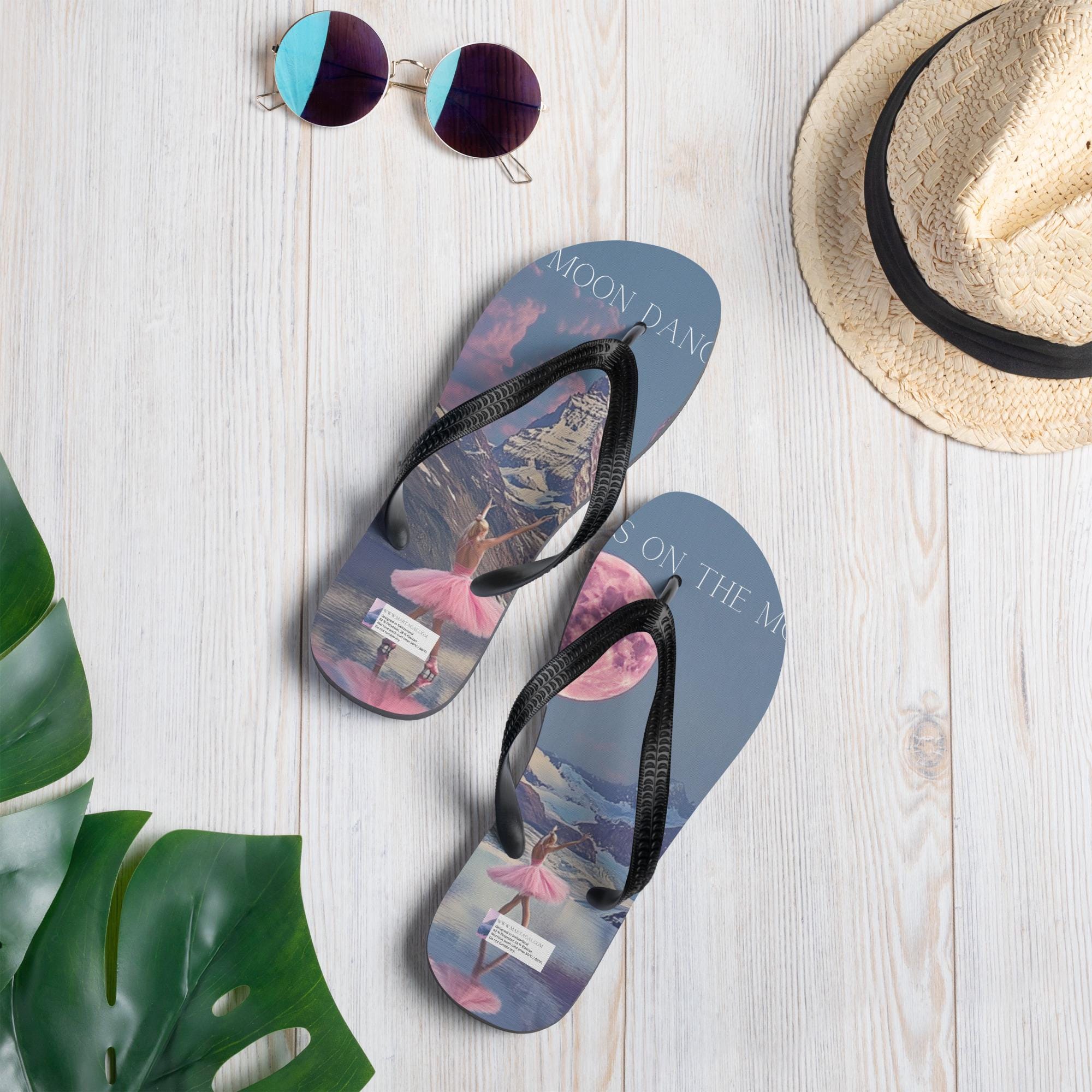 Flip-Flops Pink Moon Ballerina Swiss Matterhorn