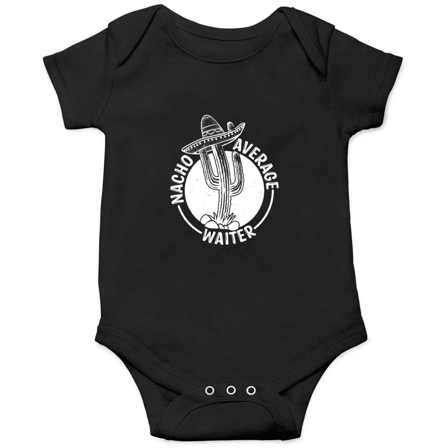 Nacho Average Waiter Onesies