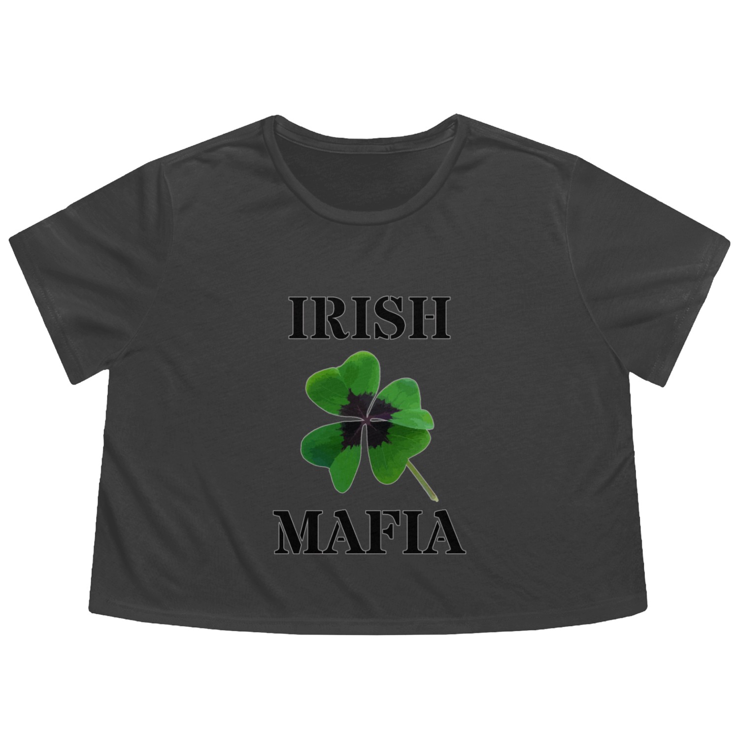Irish Mafia Flowy Cropped Tees
