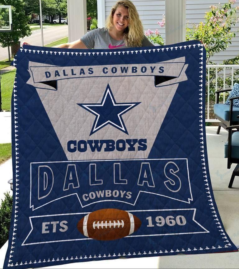 Dallas Cowboys Logo Quilt
