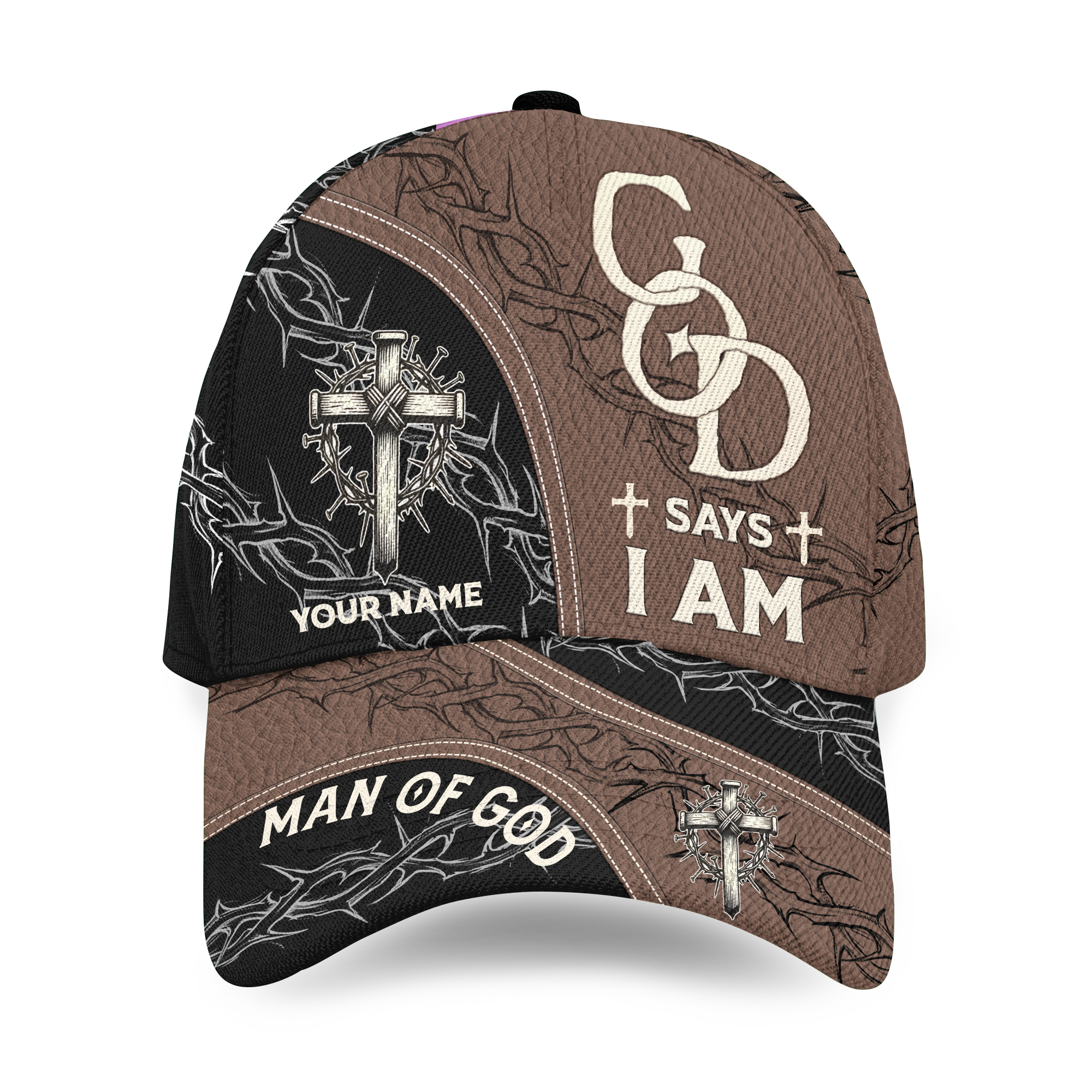Personalized Christian God Says I Am Classic Baseball Cap