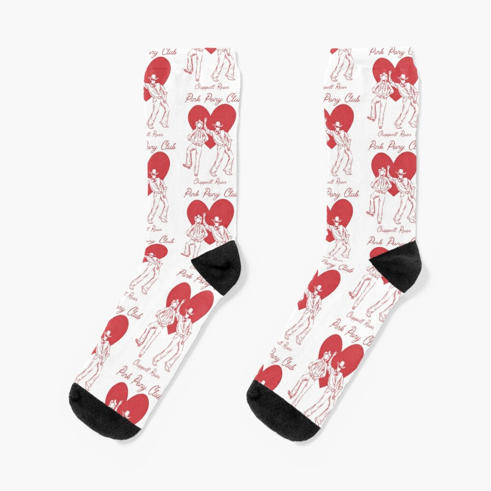 Chappell Roan Pink Pony Club Comfortable socks, Gifts for fan