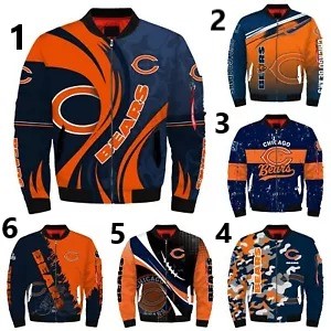 Chicago Bears Men's Bomber Jacket