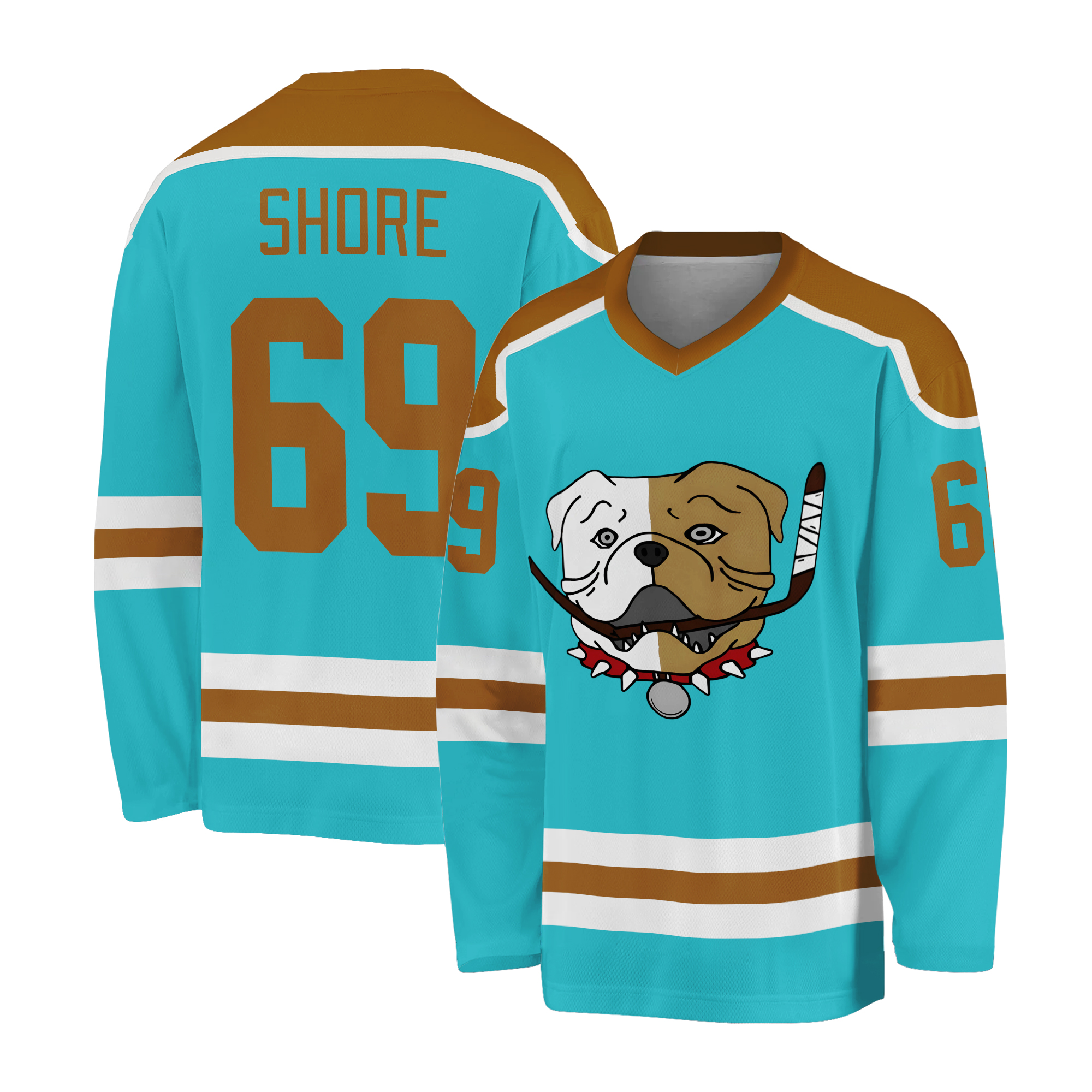 2025 Autumn Men Shoresy Shore 69 Sudbury Bulldogs Hockey Jersey O-Neck T-Shirts Unisex Fashion Men Casual Hiphop Streetwear Tee