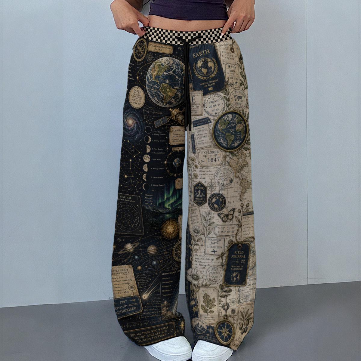 Passport Earth Women's Leg Trousers, Women's Casual Pants