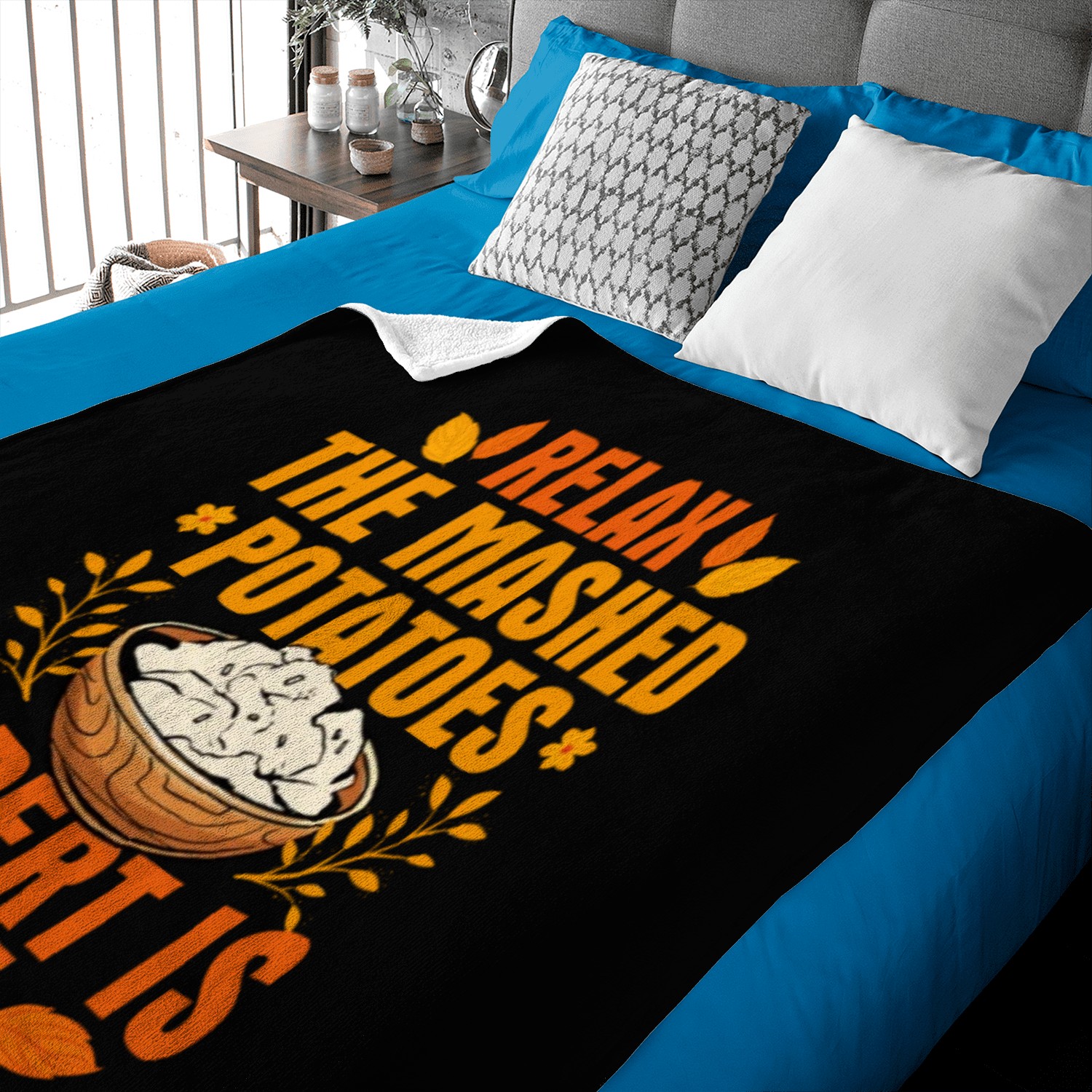 Relax The Mashed Potatoes Expert Is Here Thanksgiv Baby Blankets