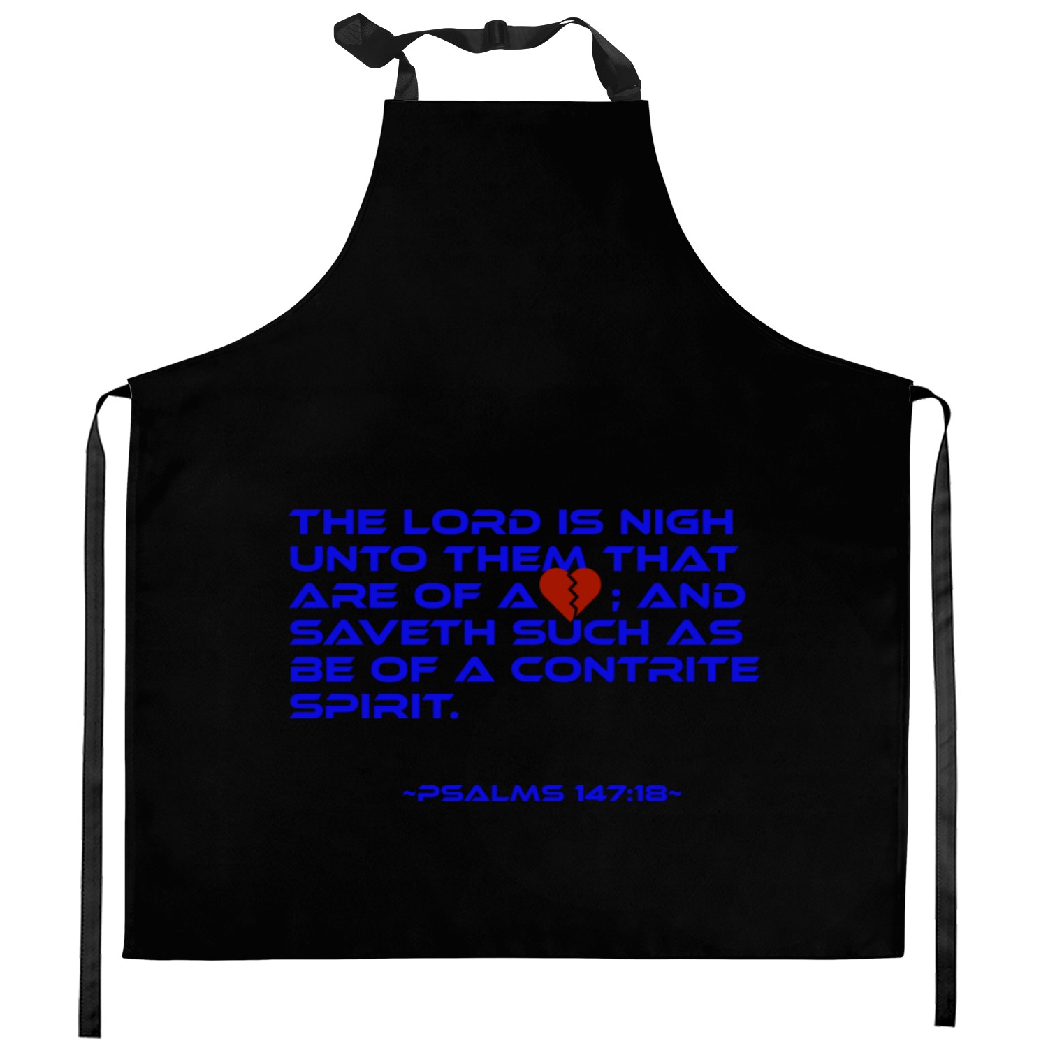 Psalms 147:18 Kitchen Aprons