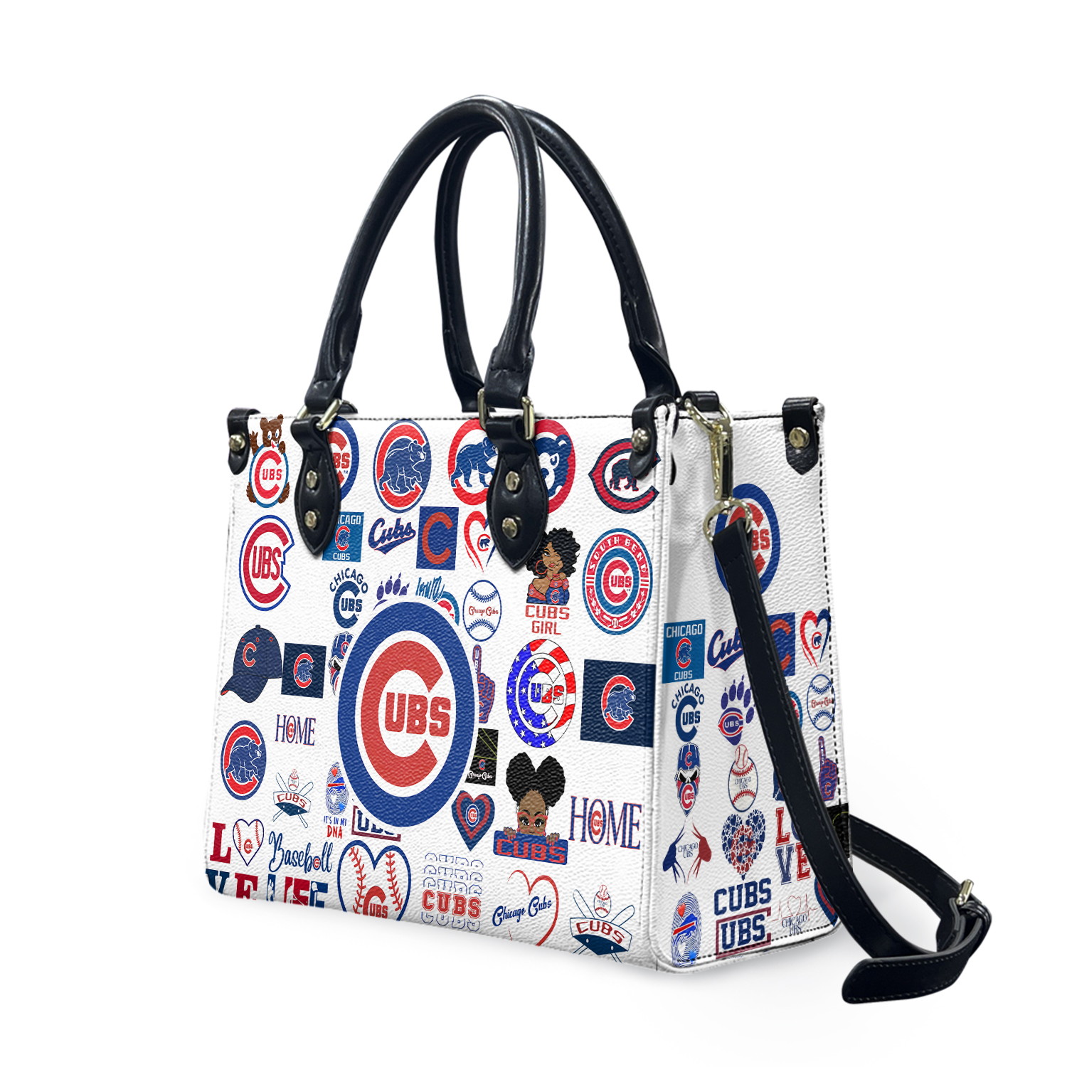 Chicago Baseball Team Cubss Leather Handbag