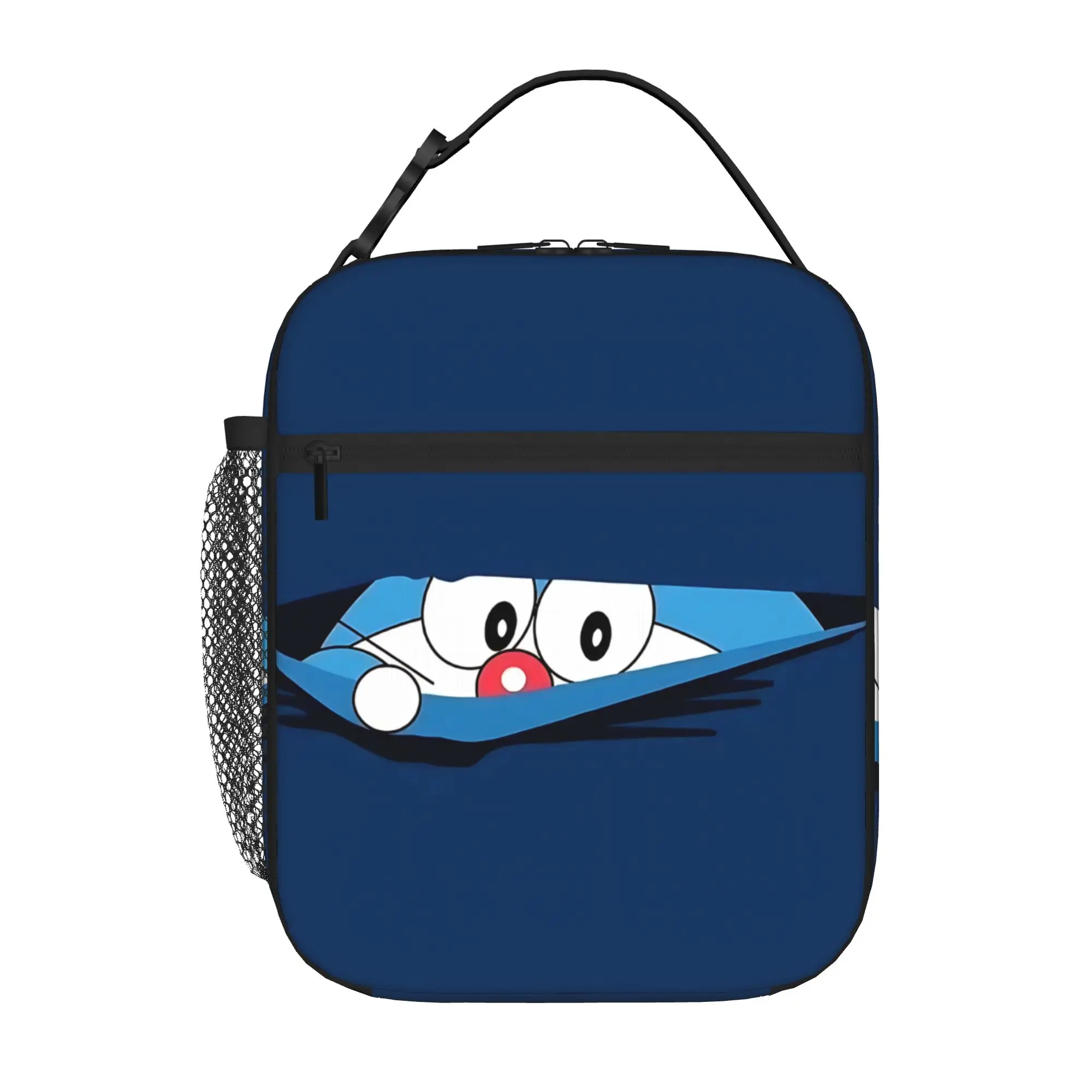 1 Piece Portable Lunch Container Look Zipper Closure Durable Pocket Doraemon For Lunch Lunch Box Bag