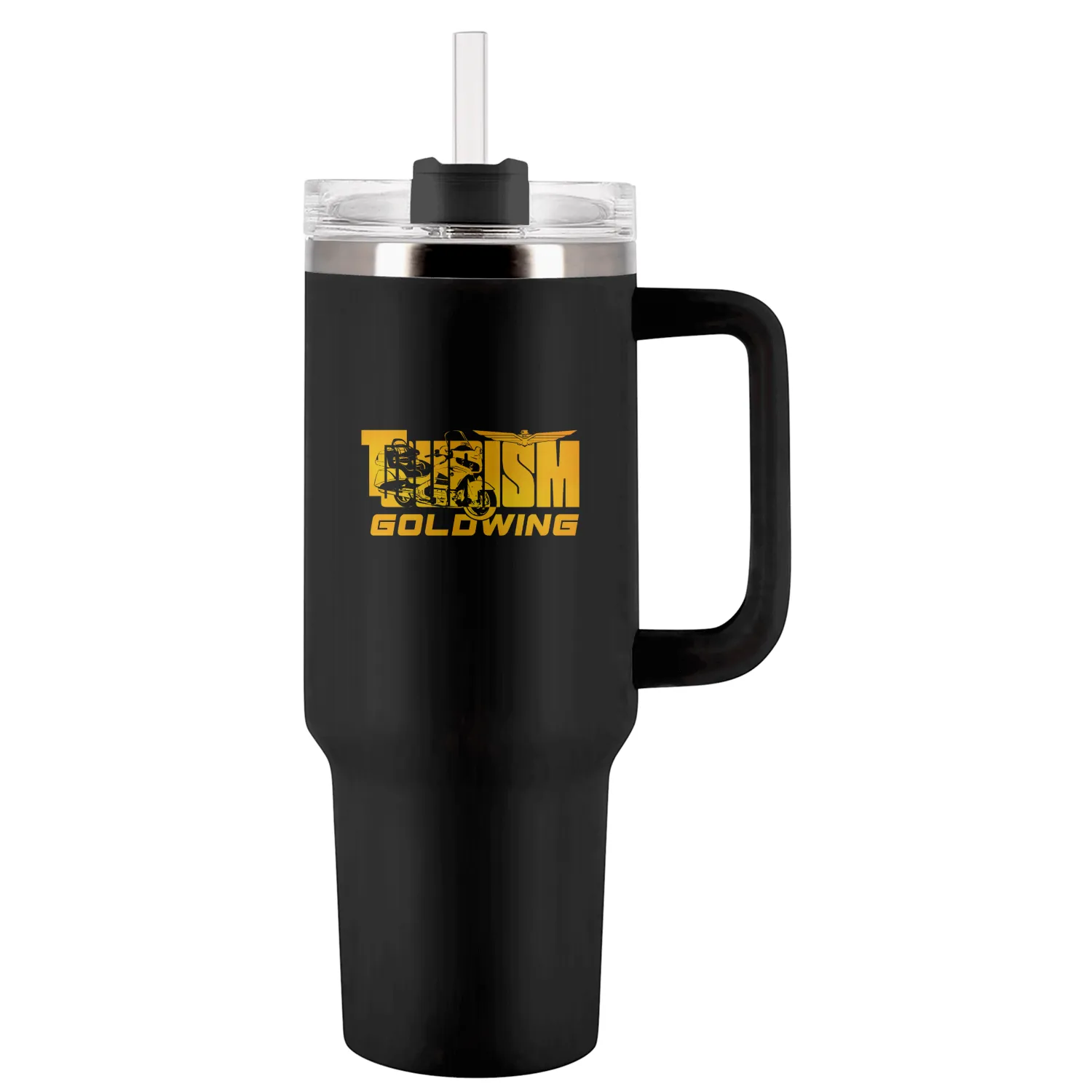 Goldwing, GL1800, Biker, motorcycles, hog, Tourism Tumblers 40 Oz With Handle