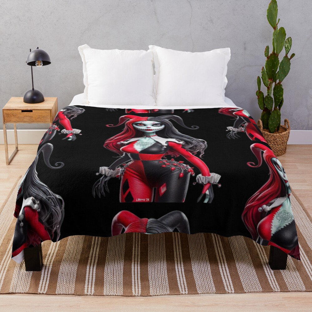 Sally Quinn V2 Throw Blanket