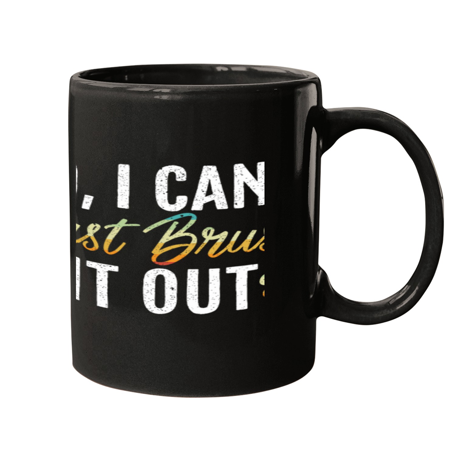 No I Cant Just Brush It Out Pet Groomer Fur Artist Mugs