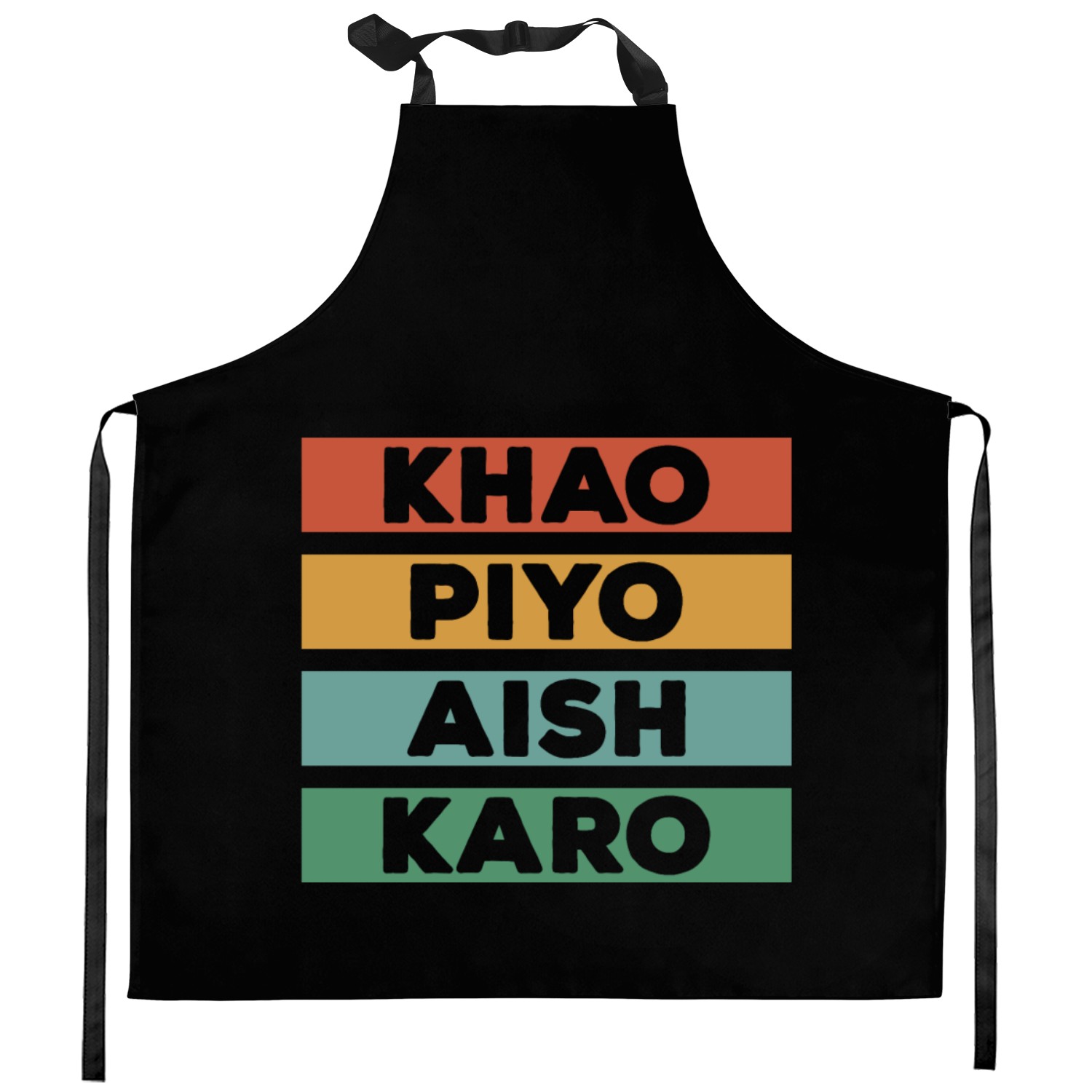 Punjabi - KHAO PIYO AISH KARO Kitchen Aprons