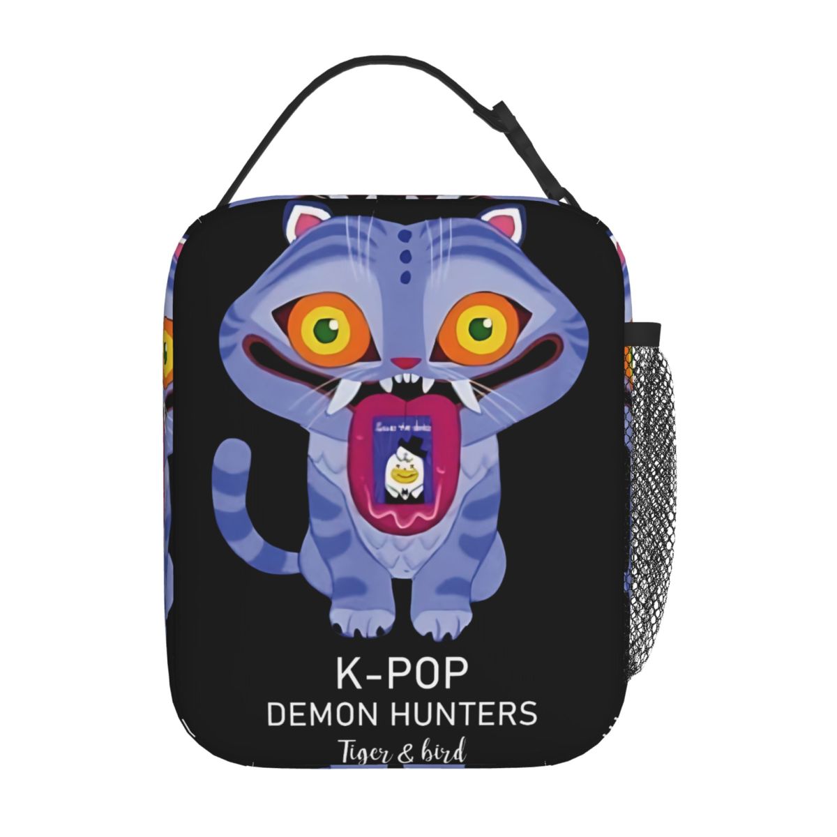 KPop Demon Hunters Huntrix Tiger Insulated Kids Lunch Bag