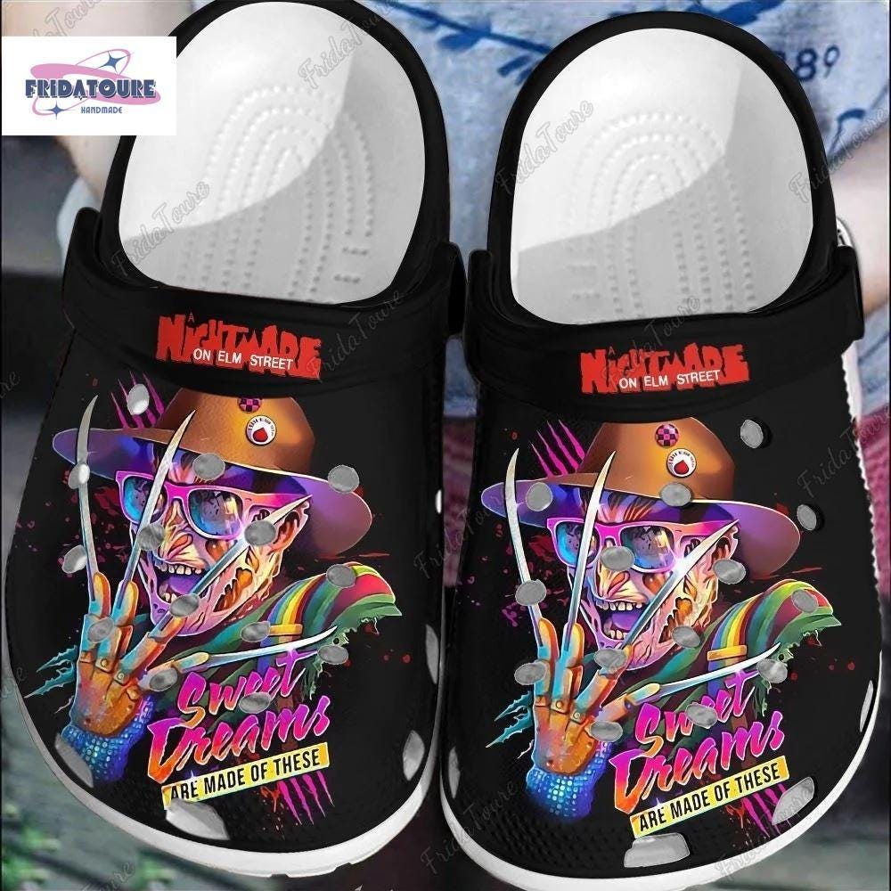 Halloween Freddy Krueger Shoes, Freddy Krueger Sweet Dreams Sandals, Horror Character Slippers, Nightmare On Elm Street Movie Sneaker