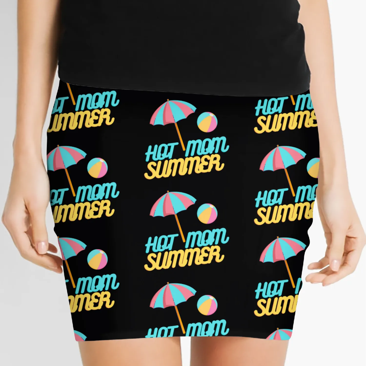HOT MOM SUMMER Women's Mini Skirts