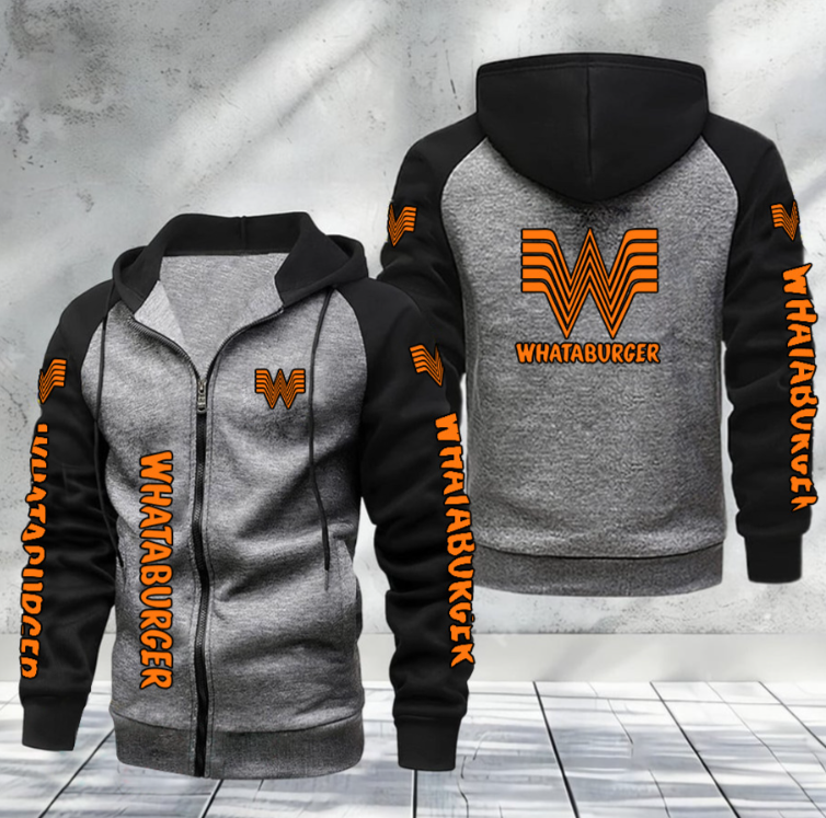 Whataburger Raglan Full Zip Hoodies