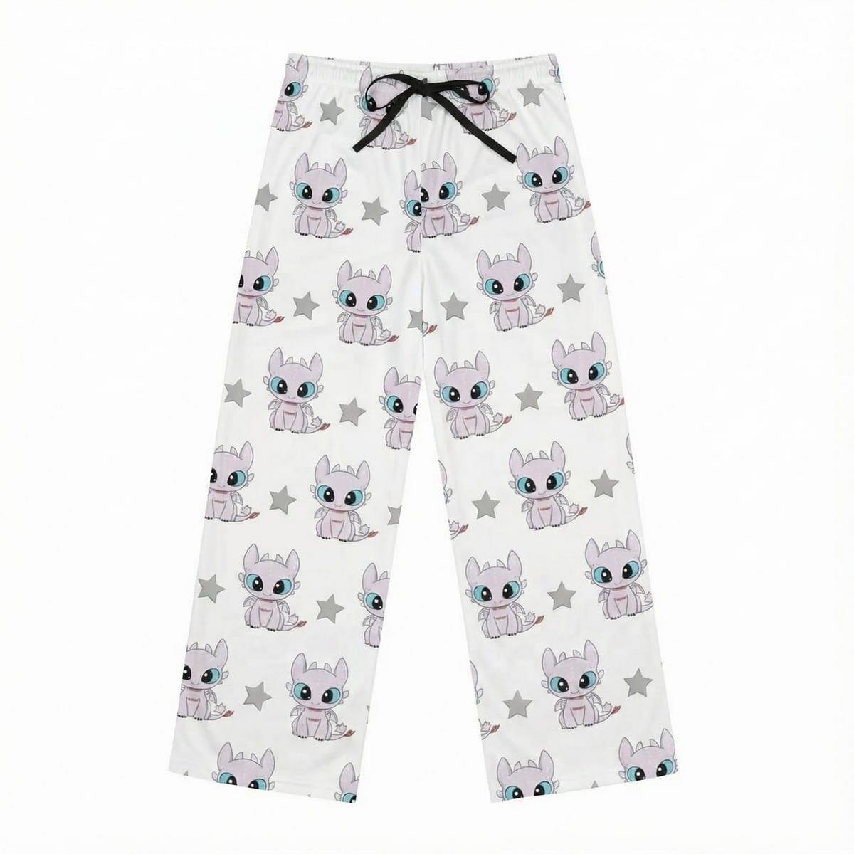 Couple Cozy Dragon Pajama Pants Unisex Matching Sleepwear for Couples