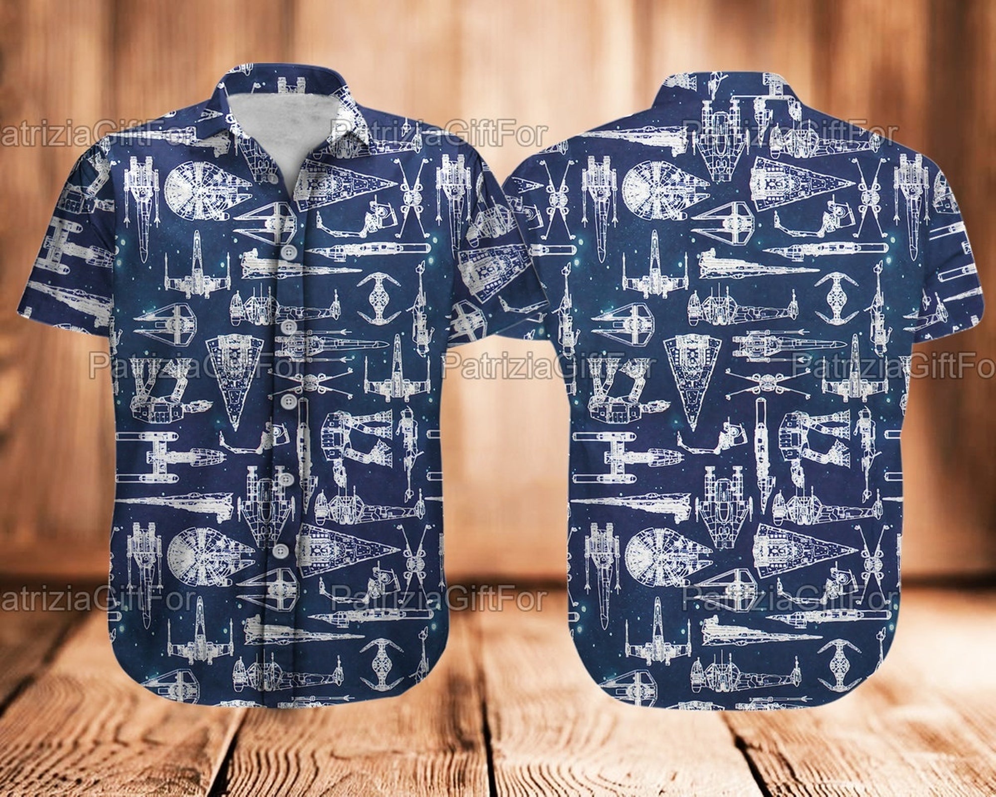 Star W.a.r.s Summer Hawaiian Shirt