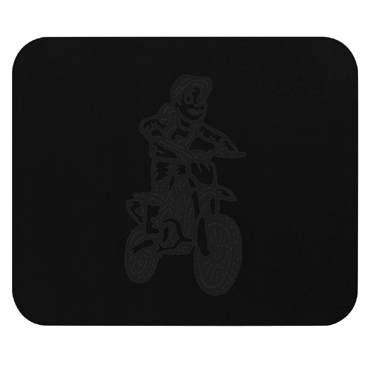 Wheelie Silly: Dirt Bike Comics & Rider Fails 012 Mouse Pads
