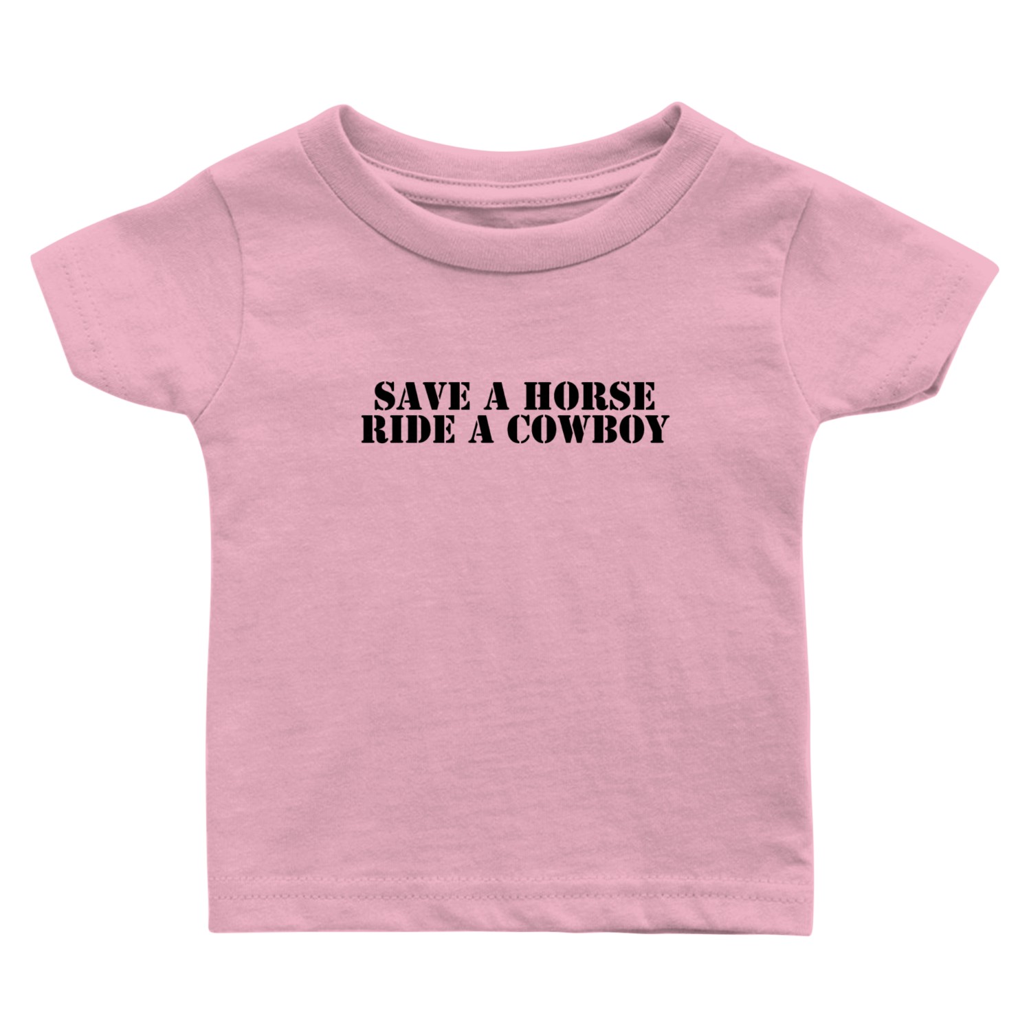 Save a Horse Ride a Cowboy Baby T Shirts